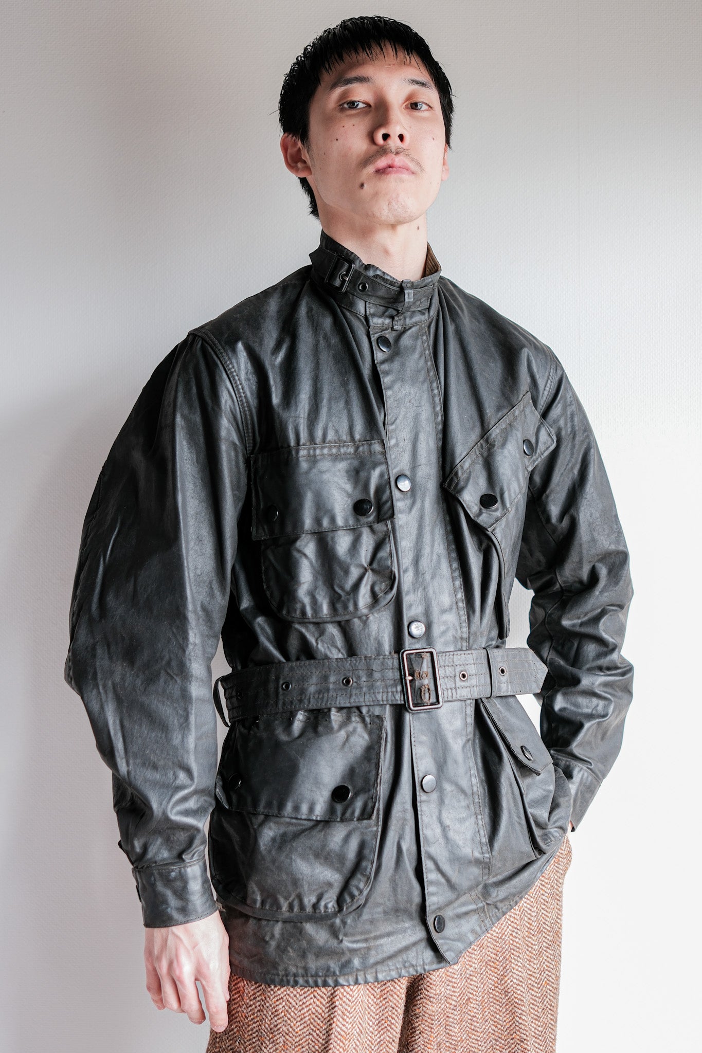 ［~70's］Vintage Barbour "International Suit" 1 Crest "Gold Label"