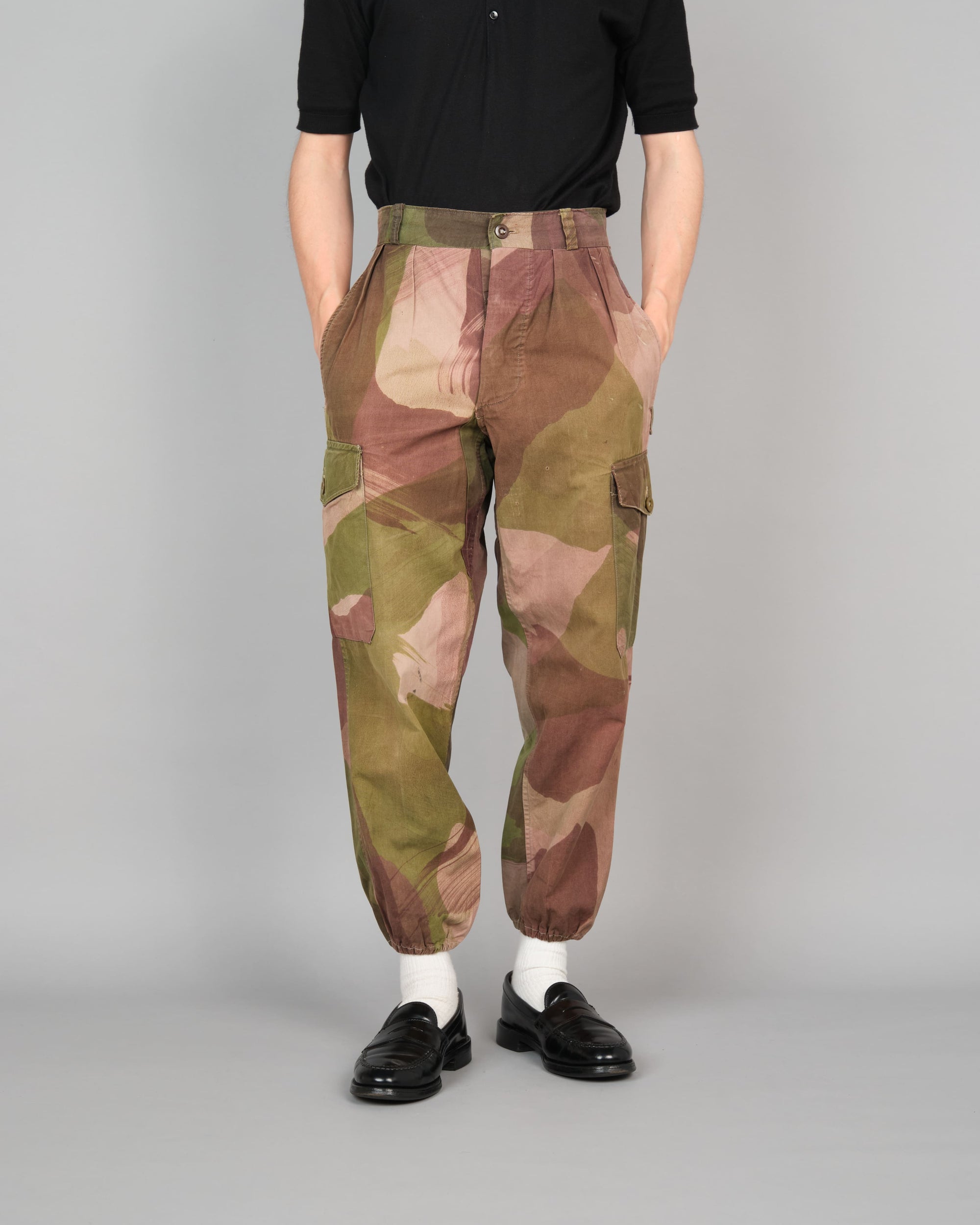 ［~50's］French Army Camouflage Retailored Windproof Trousers "Algerian War"