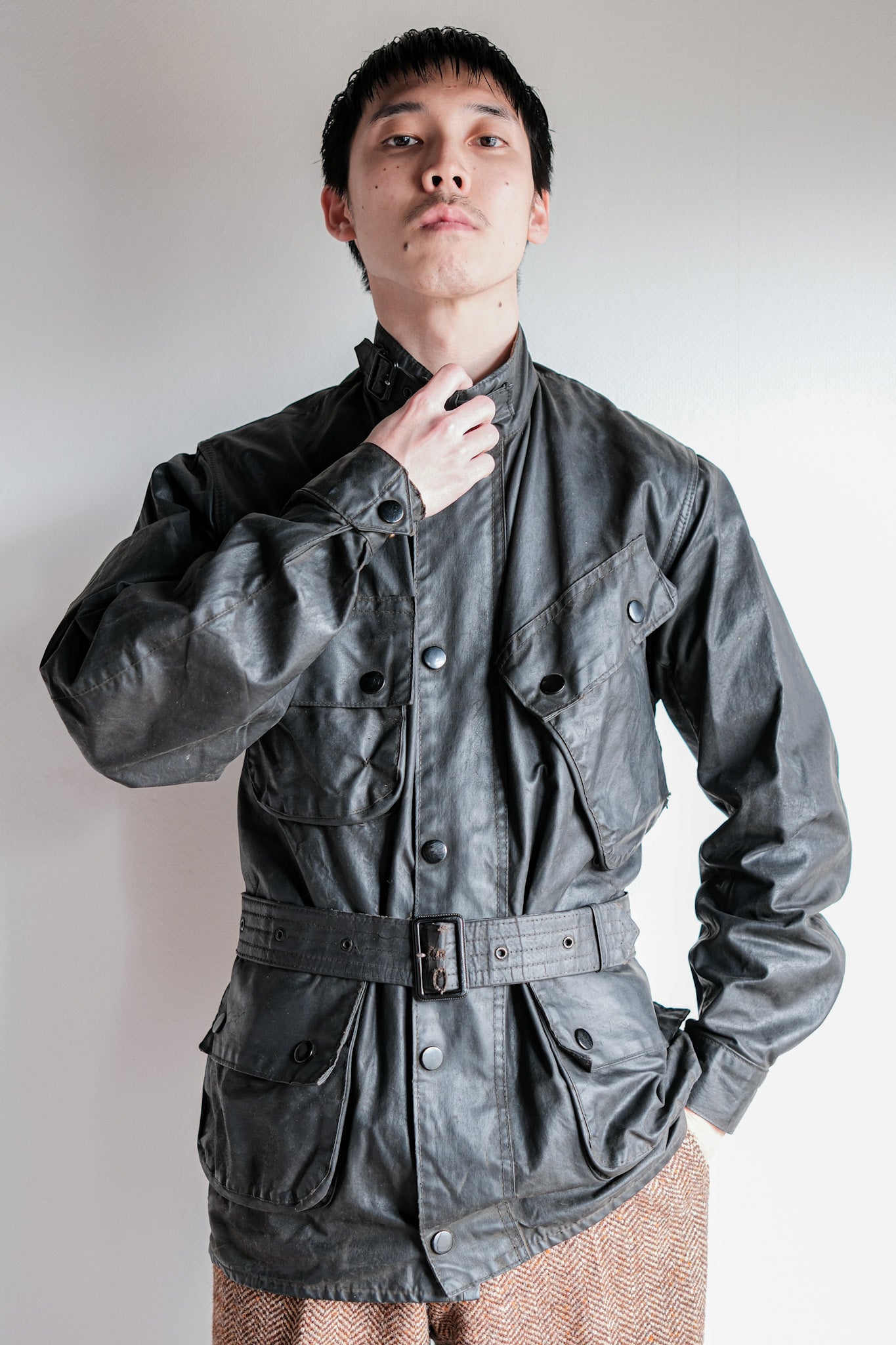 ［~70's］Vintage Barbour "International Suit" 1 Crest "Gold Label"