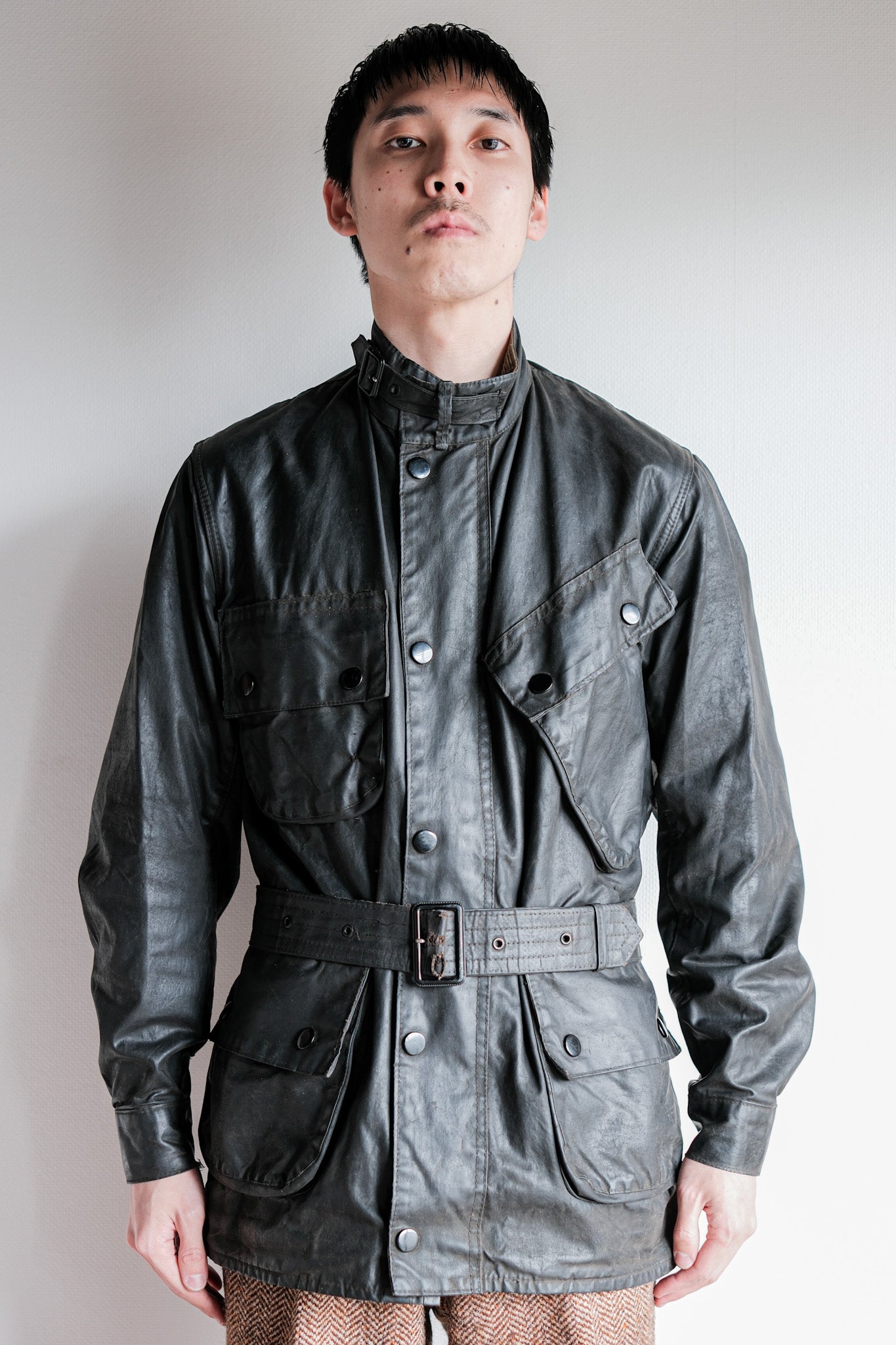 ［~70's］Vintage Barbour "International Suit" 1 Crest "Gold Label"