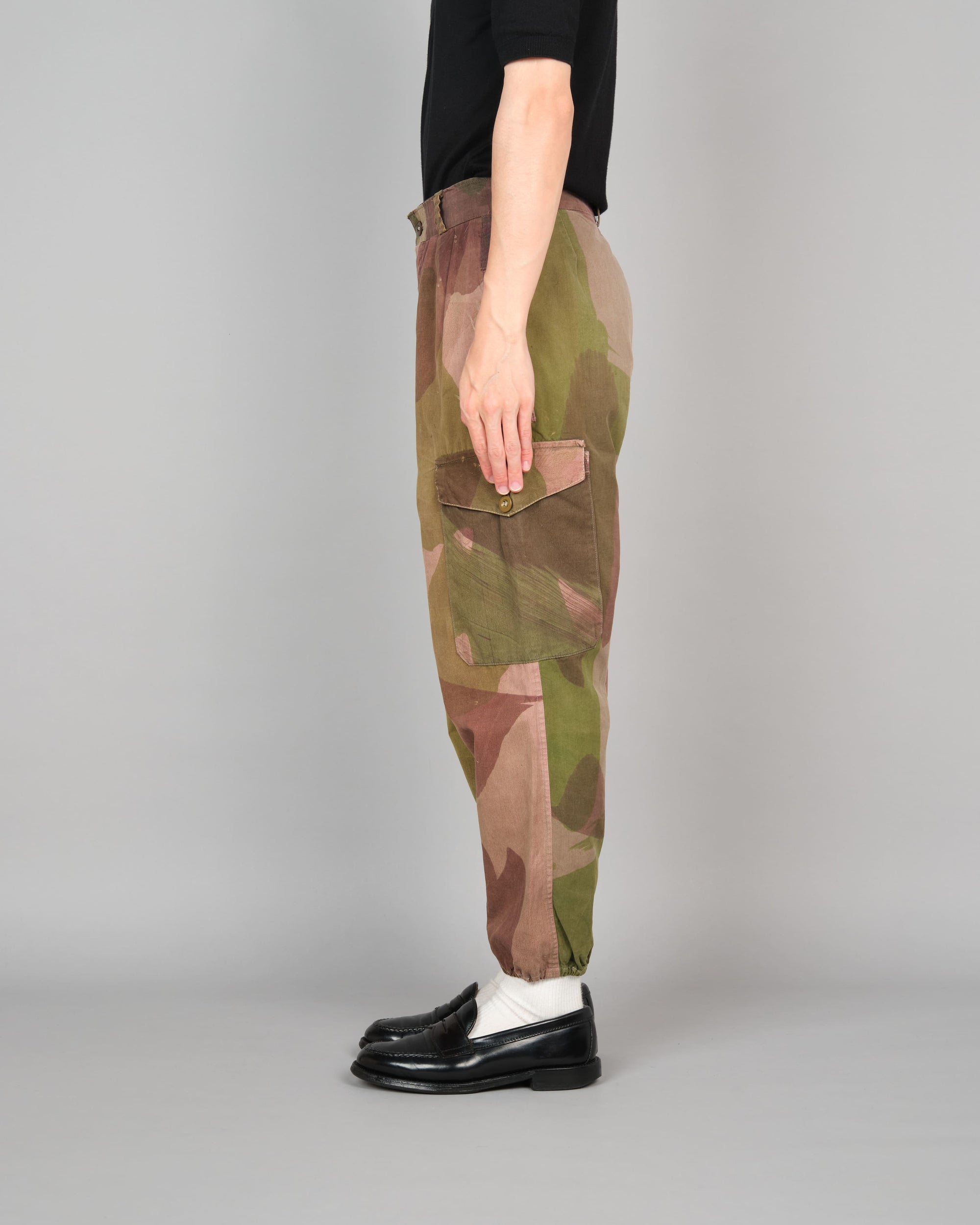 ［~50's］French Army Camouflage Retailored Windproof Trousers "Algerian War"