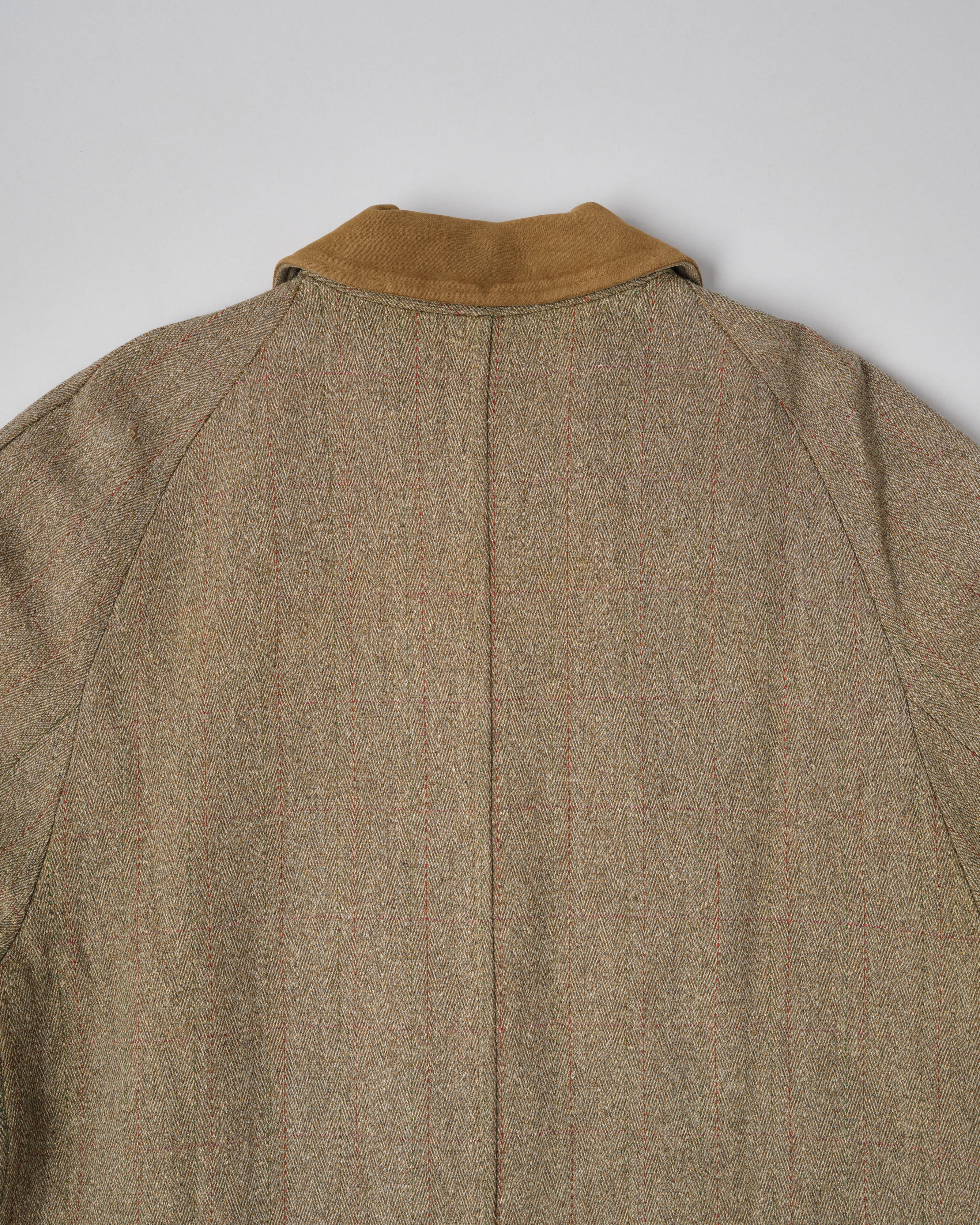 [~60's] Old INVERTERE Wool Tweed Hunting Coat Size.46 "J.C.CORDINGS & CO.LTD Special Order"