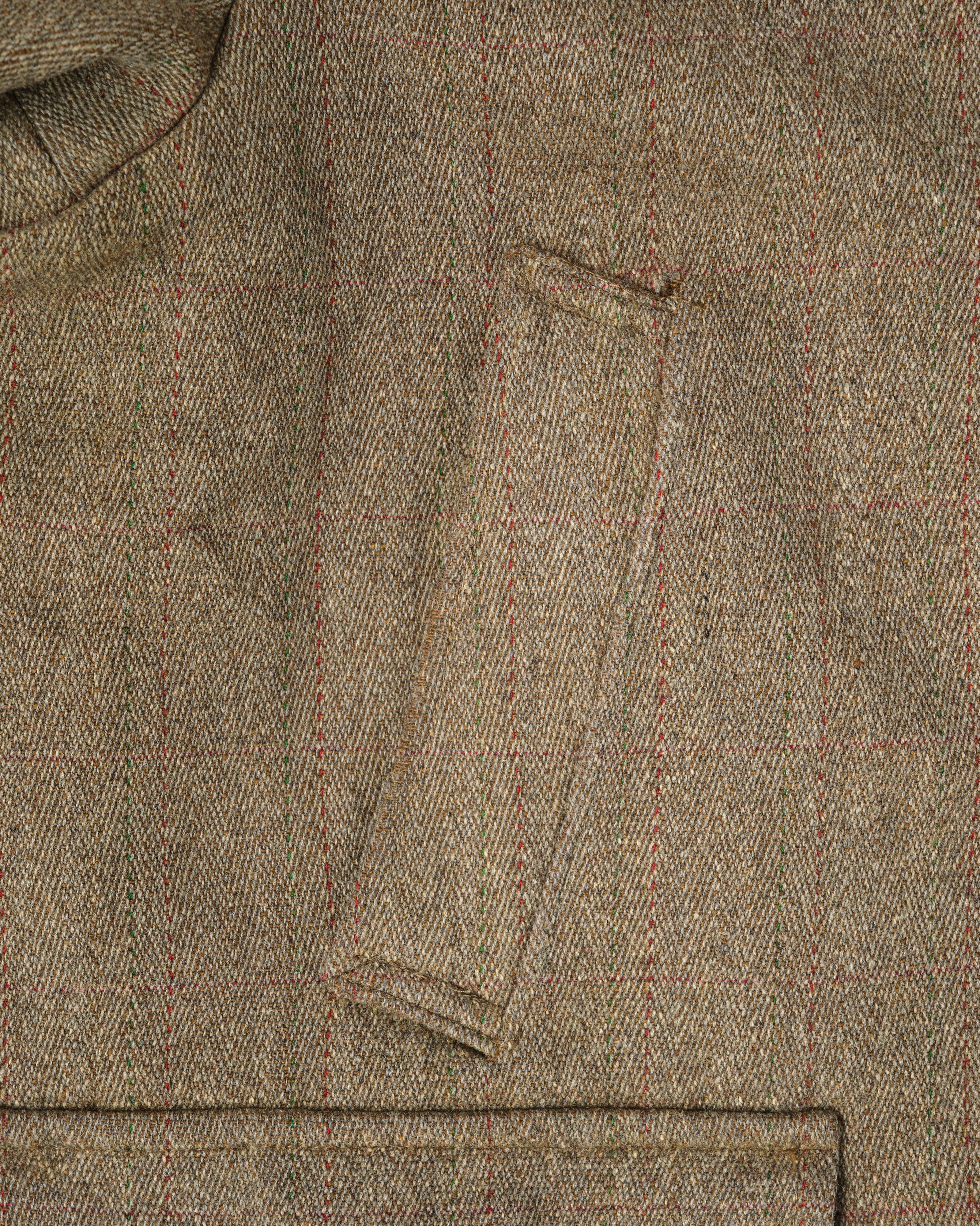 [~60's] Old INVERTERE Wool Tweed Hunting Coat Size.46 "J.C.CORDINGS & CO.LTD Special Order"