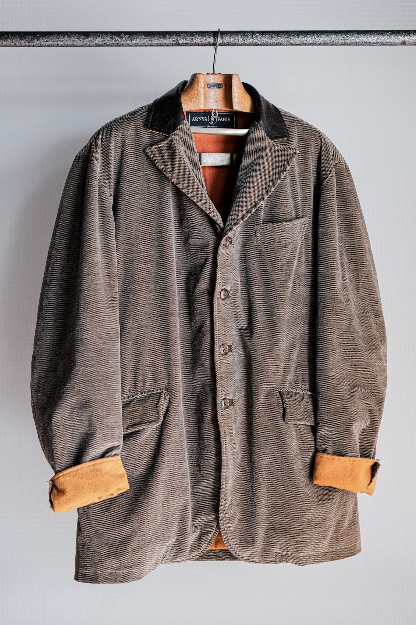 ［~00's］Old ARNYS PARIS Fish Mouth Lapel Jacket Size.52