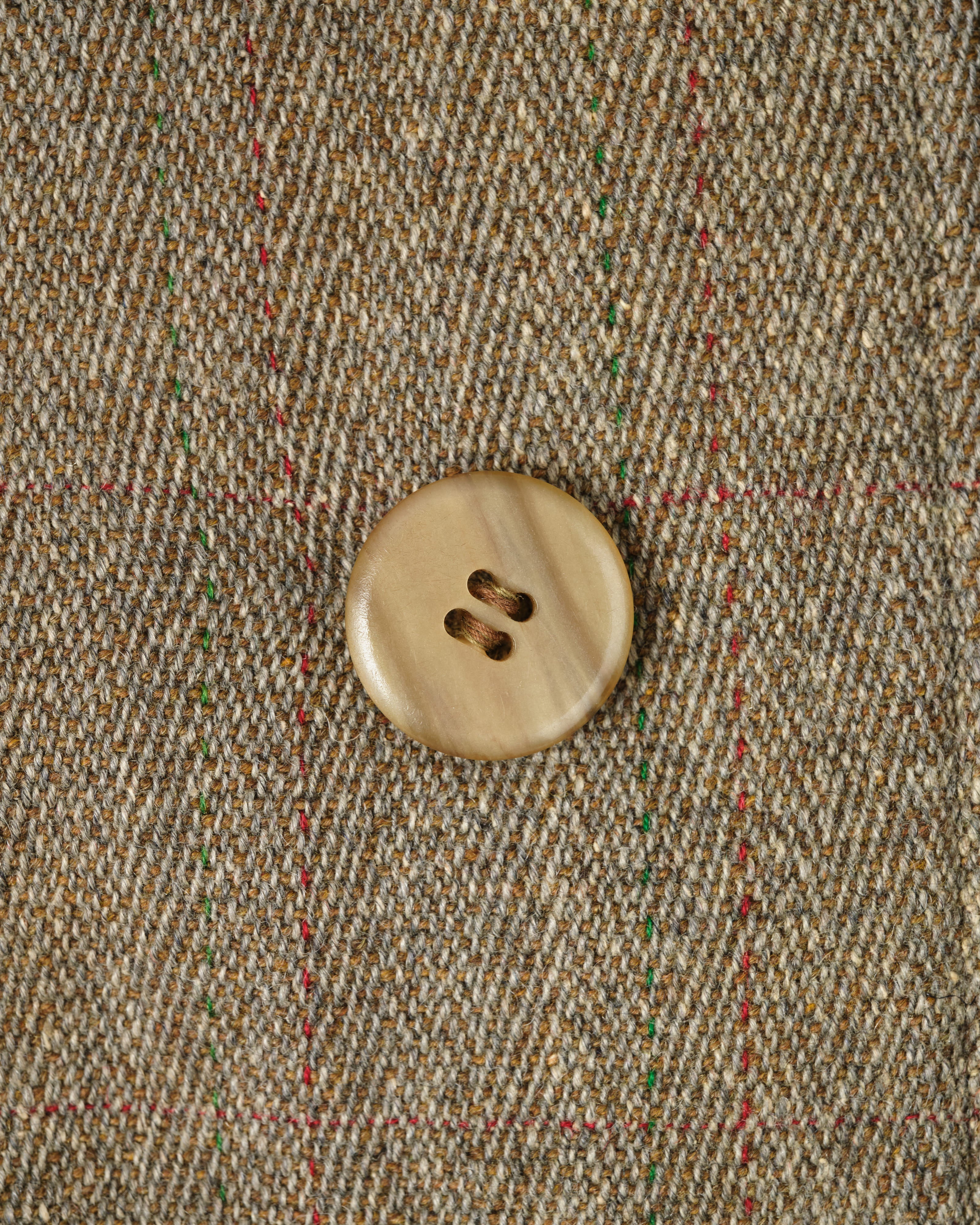 [~60's] Old INVERTERE Wool Tweed Hunting Coat Size.46 "J.C.CORDINGS & CO.LTD Special Order"