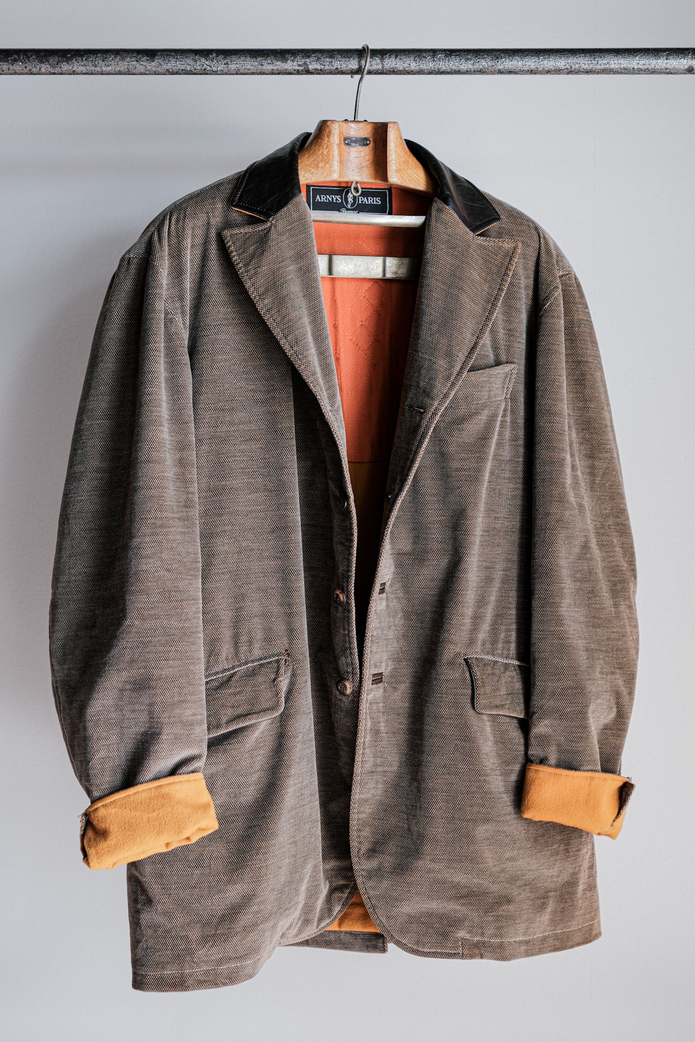 ［~00's］Old ARNYS PARIS Fish Mouth Lapel Jacket Size.52
