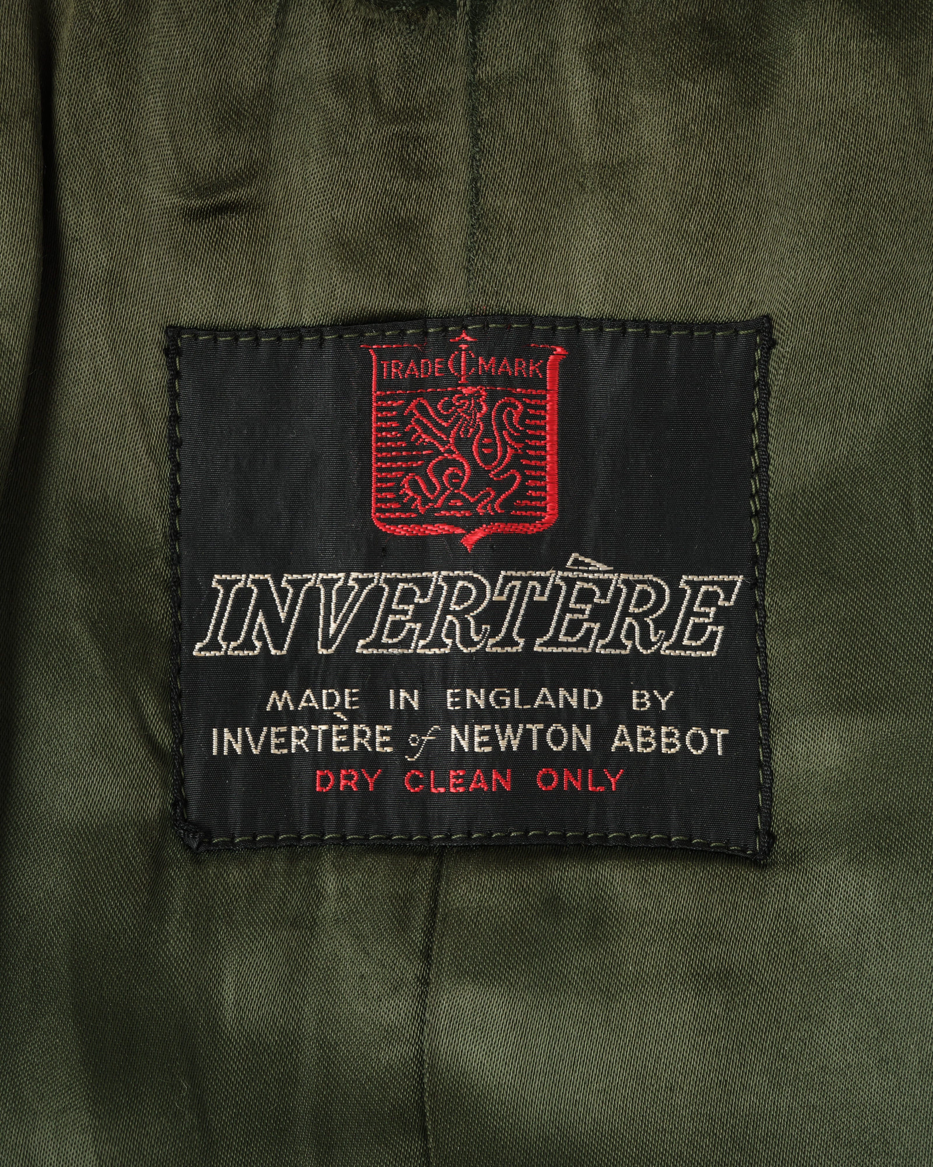 [~60's] Old INVERTERE Wool Tweed Hunting Coat Size.46 "J.C.CORDINGS & CO.LTD Special Order"