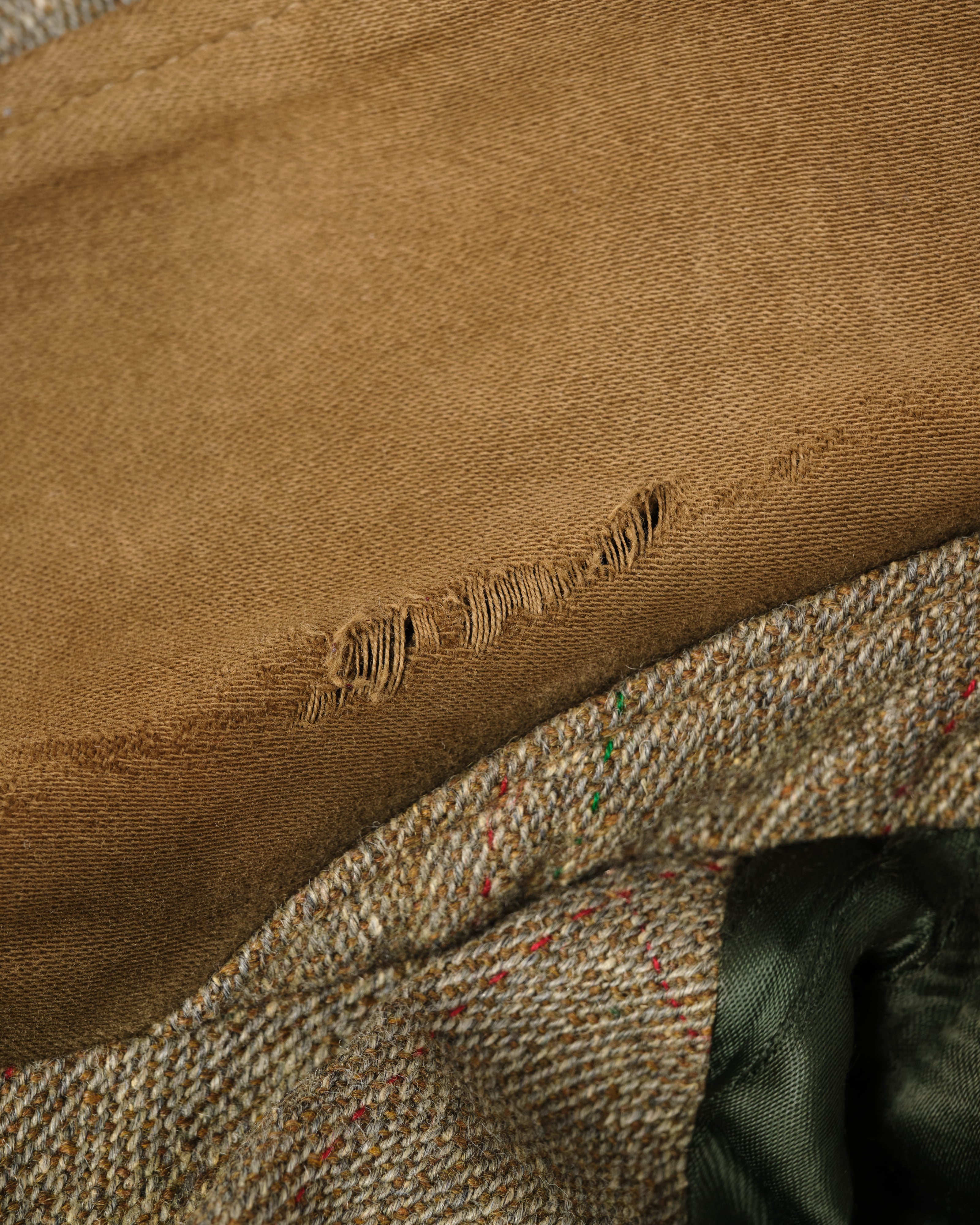 [~60's] Old INVERTERE Wool Tweed Hunting Coat Size.46 "J.C.CORDINGS & CO.LTD Special Order"