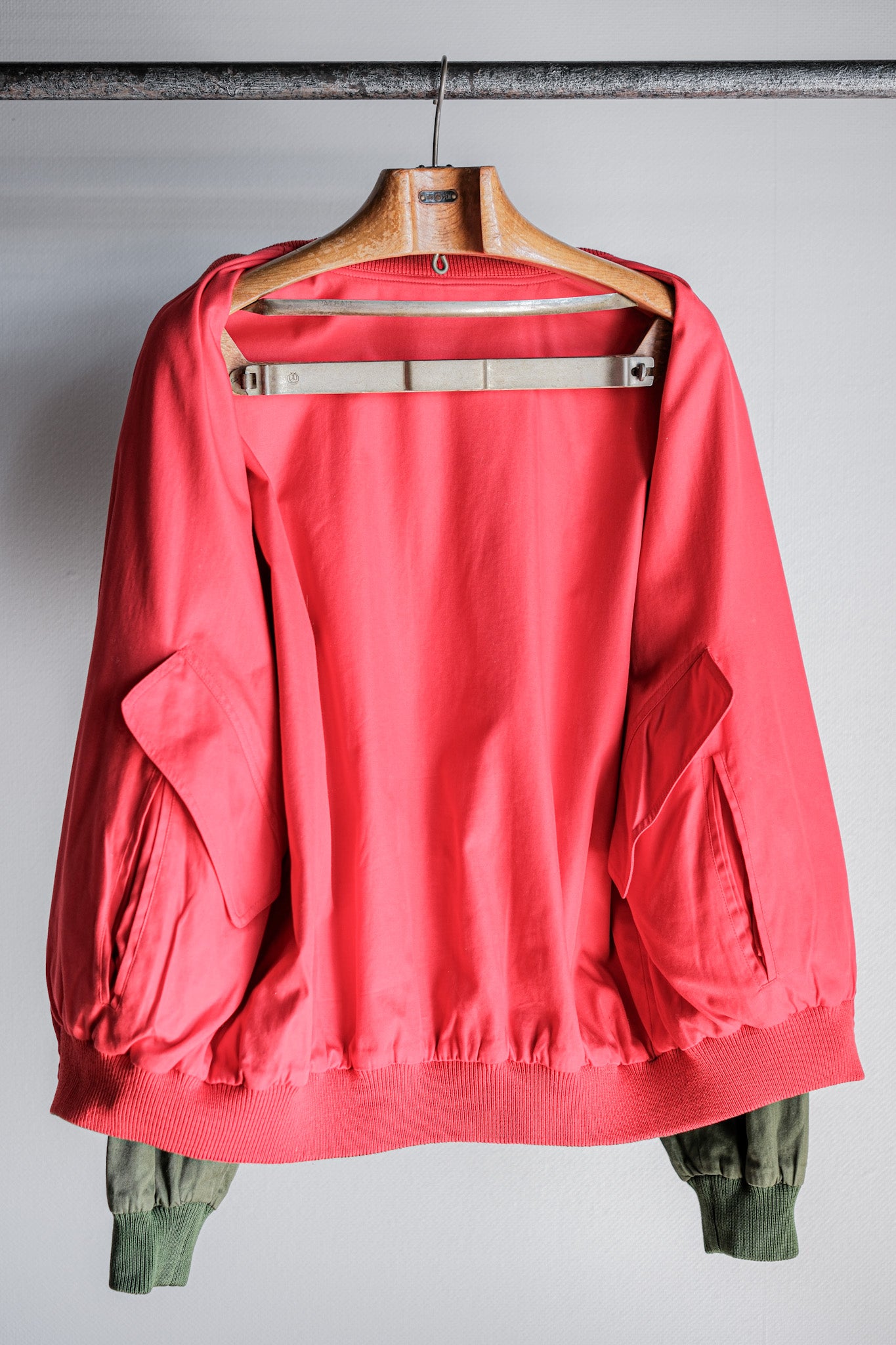 【~70’s】Old GUCCI Cotton Reversible Blouson Size.50