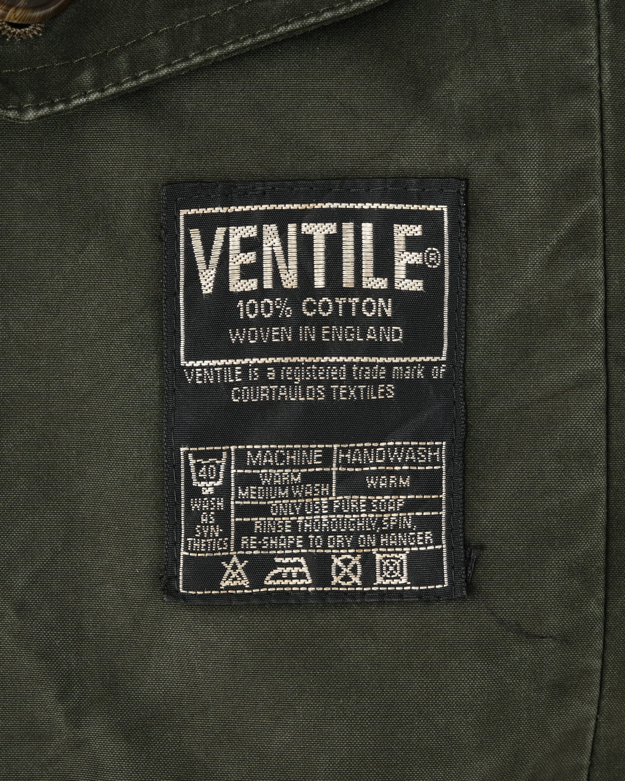 ［~90's］Vintage Barbour Ventile Jacket "ENDURANCE" 3 Crest Size.44