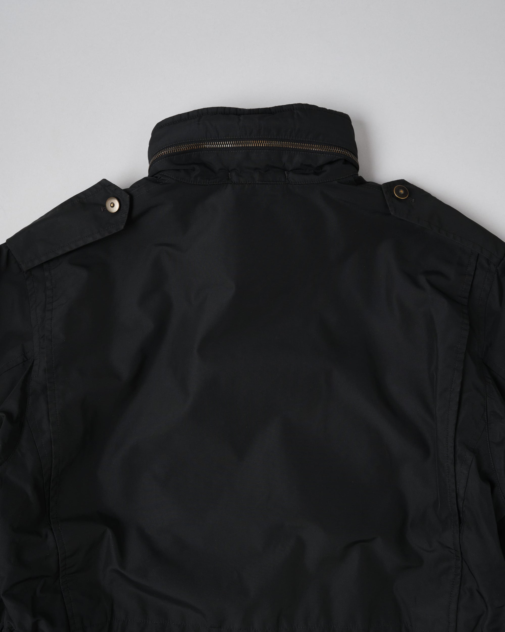 【~90’s】Old allegri M-65 Type Black Nylon Jacket Size.48