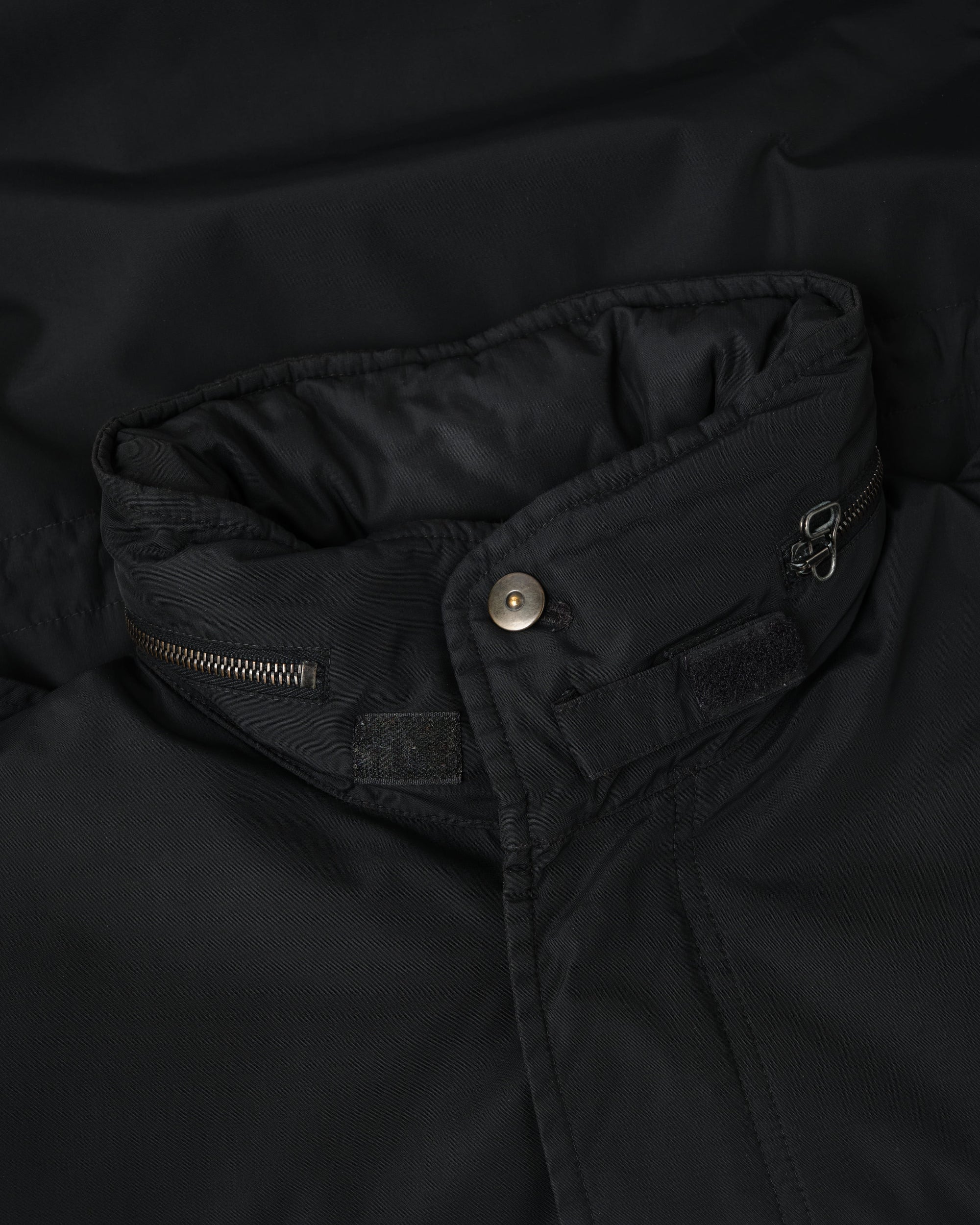 【~90’s】Old allegri M-65 Type Black Nylon Jacket Size.48