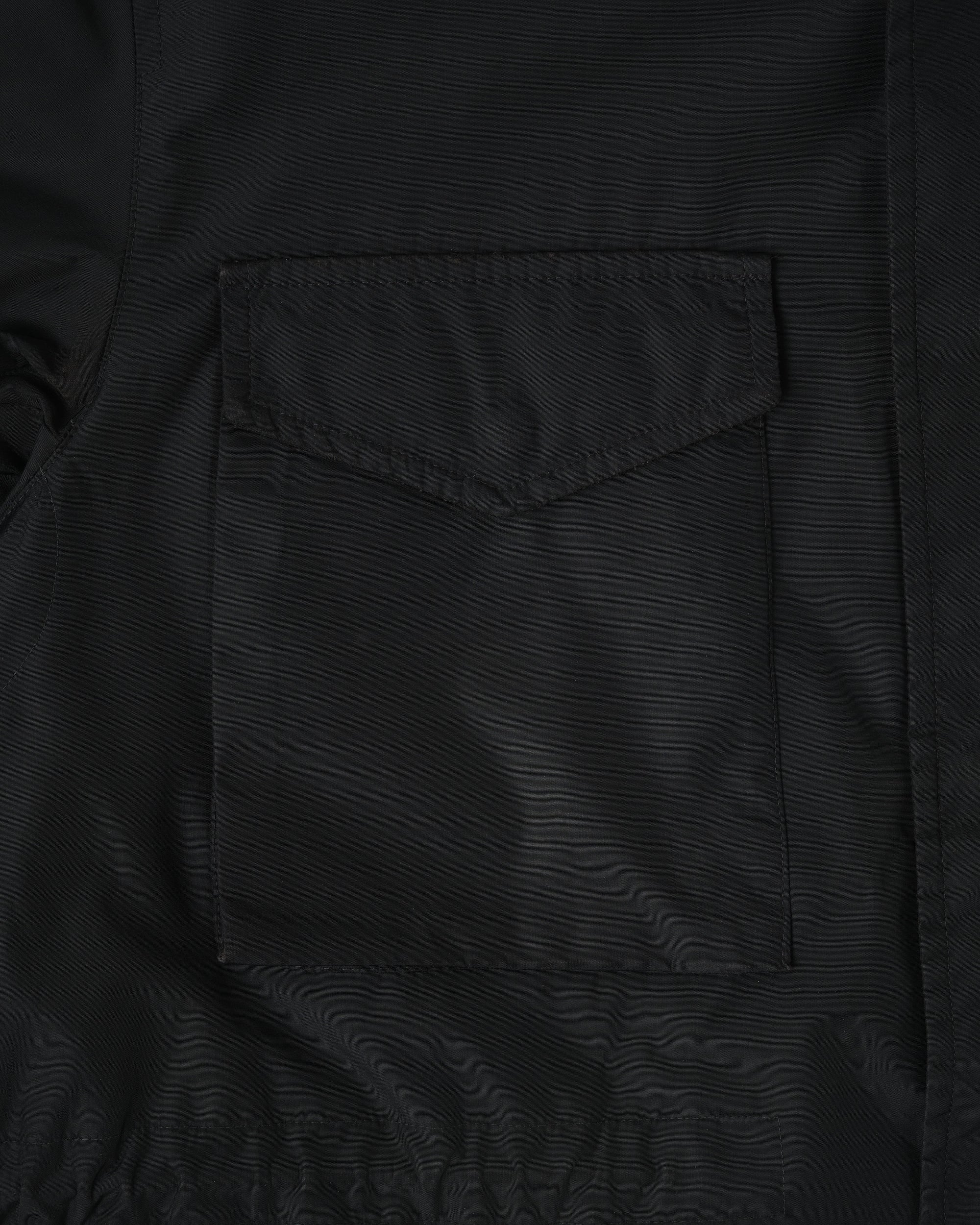 【~90’s】Old allegri M-65 Type Black Nylon Jacket Size.48