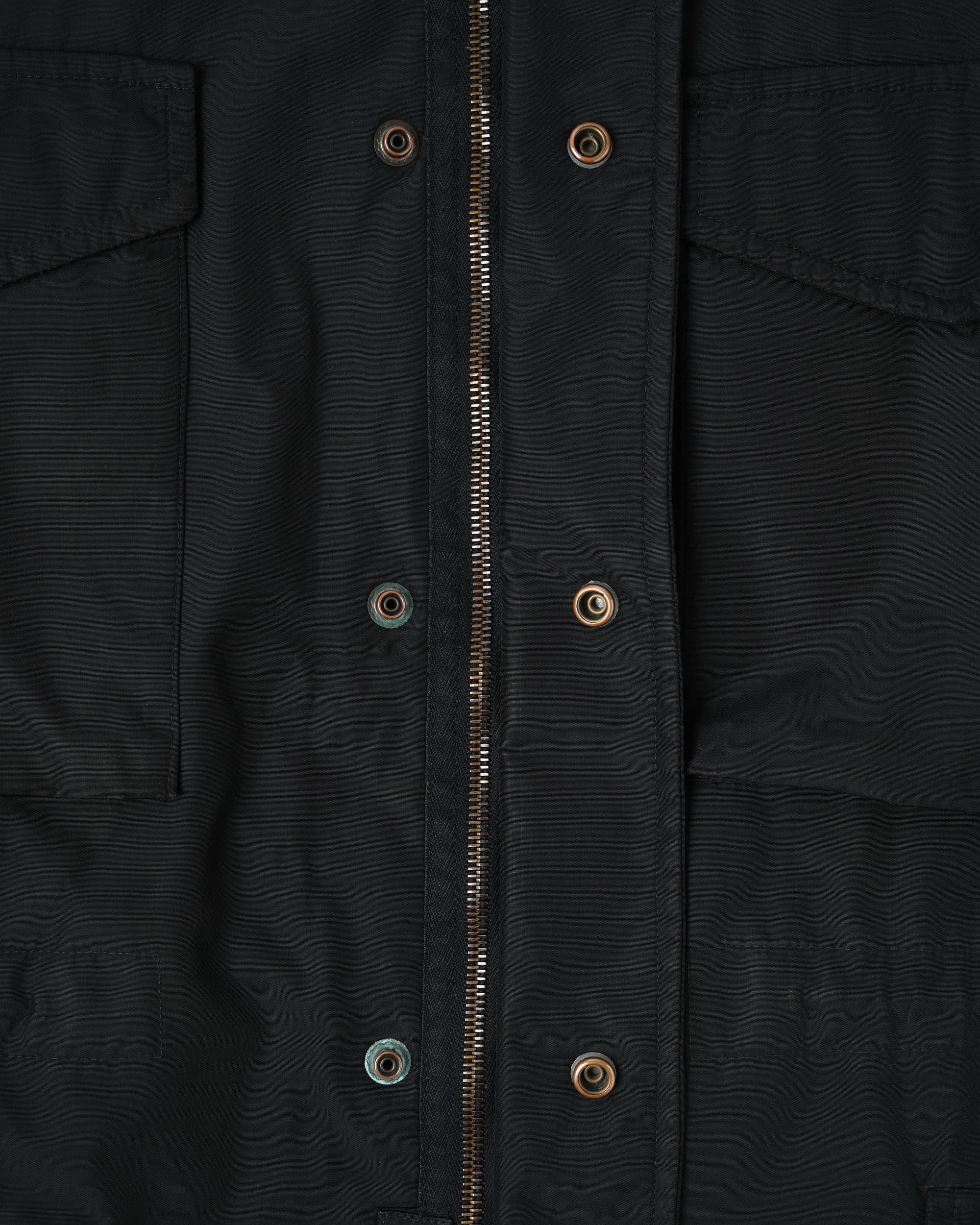 【~90’s】Old allegri M-65 Type Black Nylon Jacket Size.48