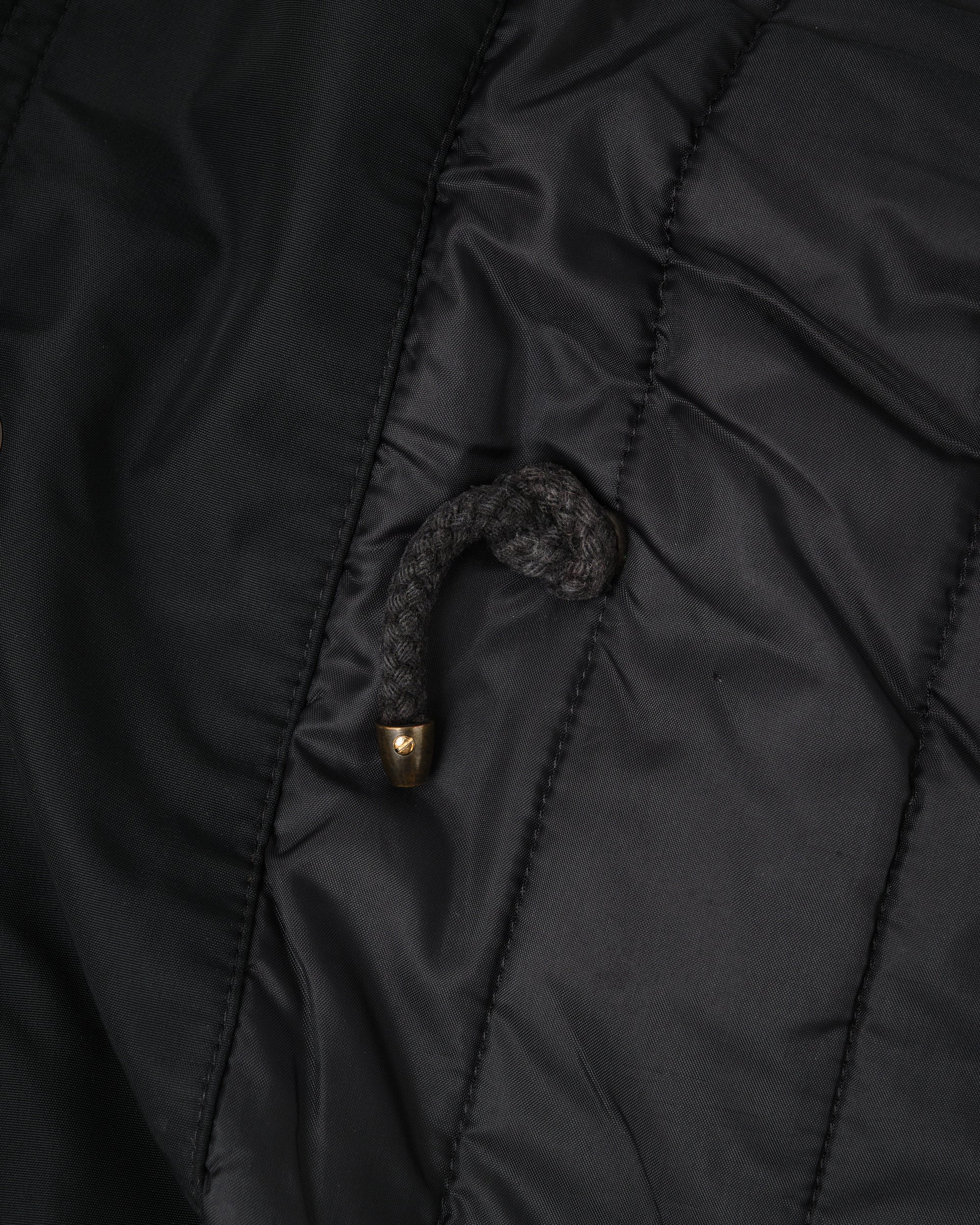 【~90’s】Old allegri M-65 Type Black Nylon Jacket Size.48