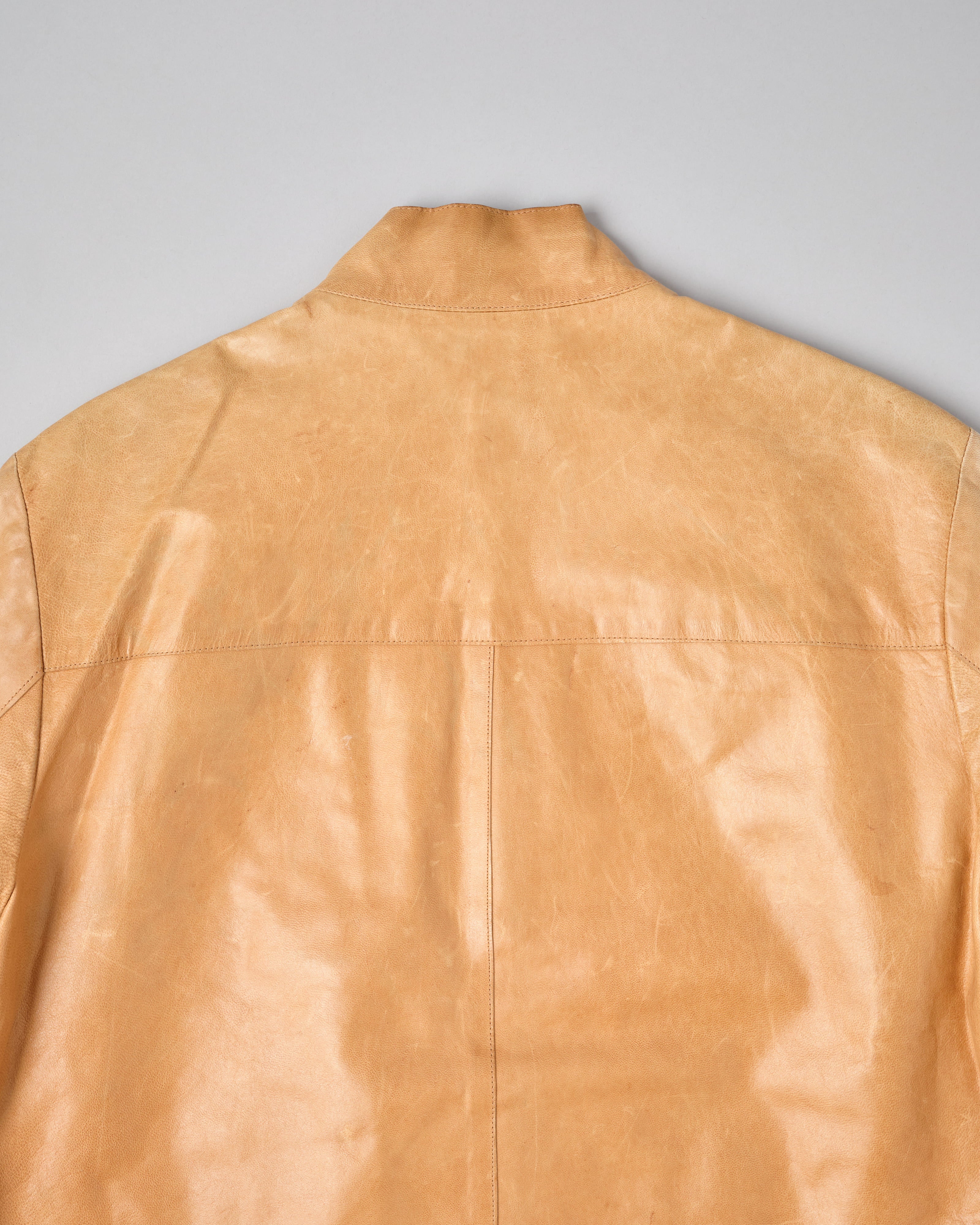 [~ 90's] vieille veste en cuir de mûrie.42