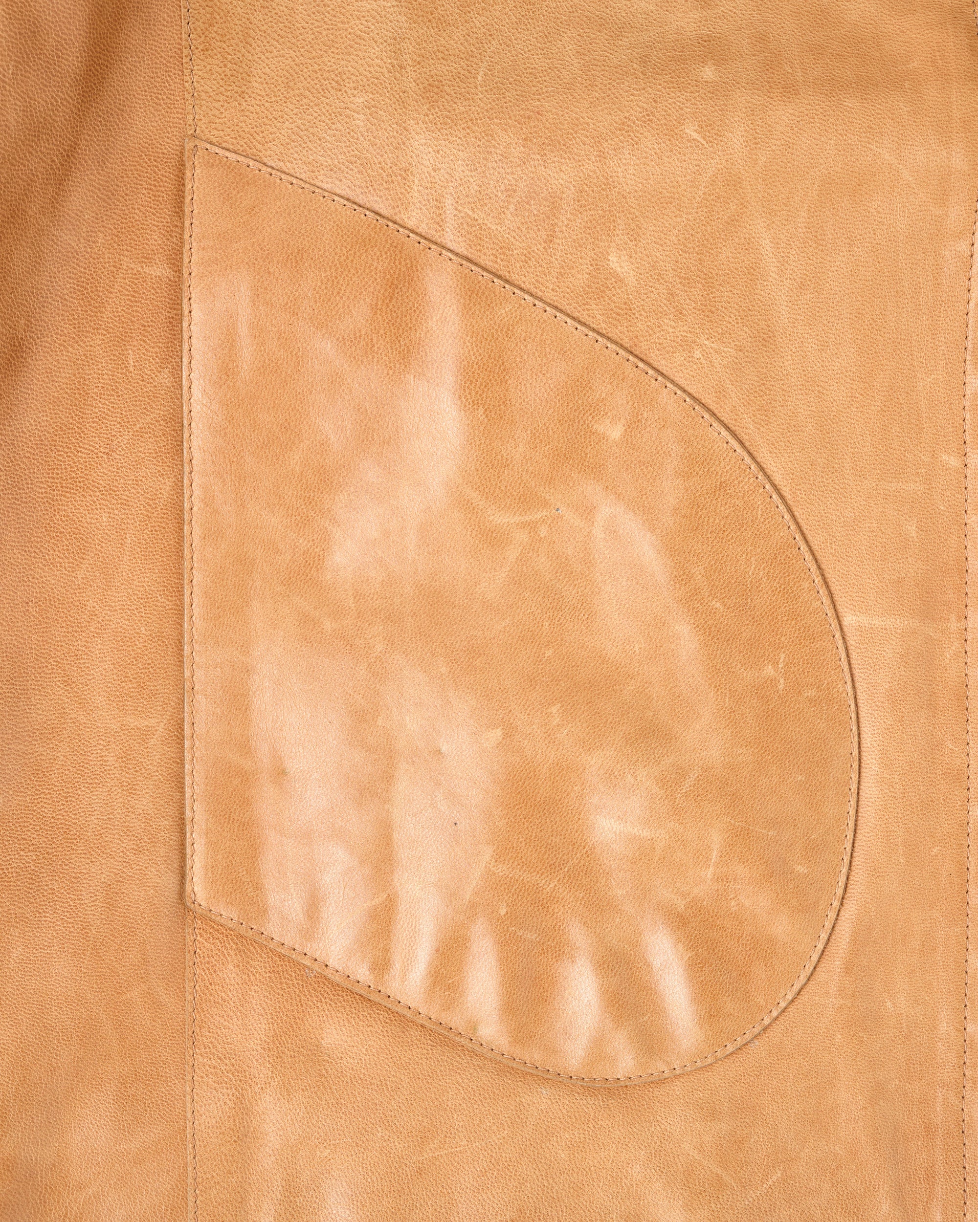 ［~90’s］Old MULBERRY Leather Jacket Size.42