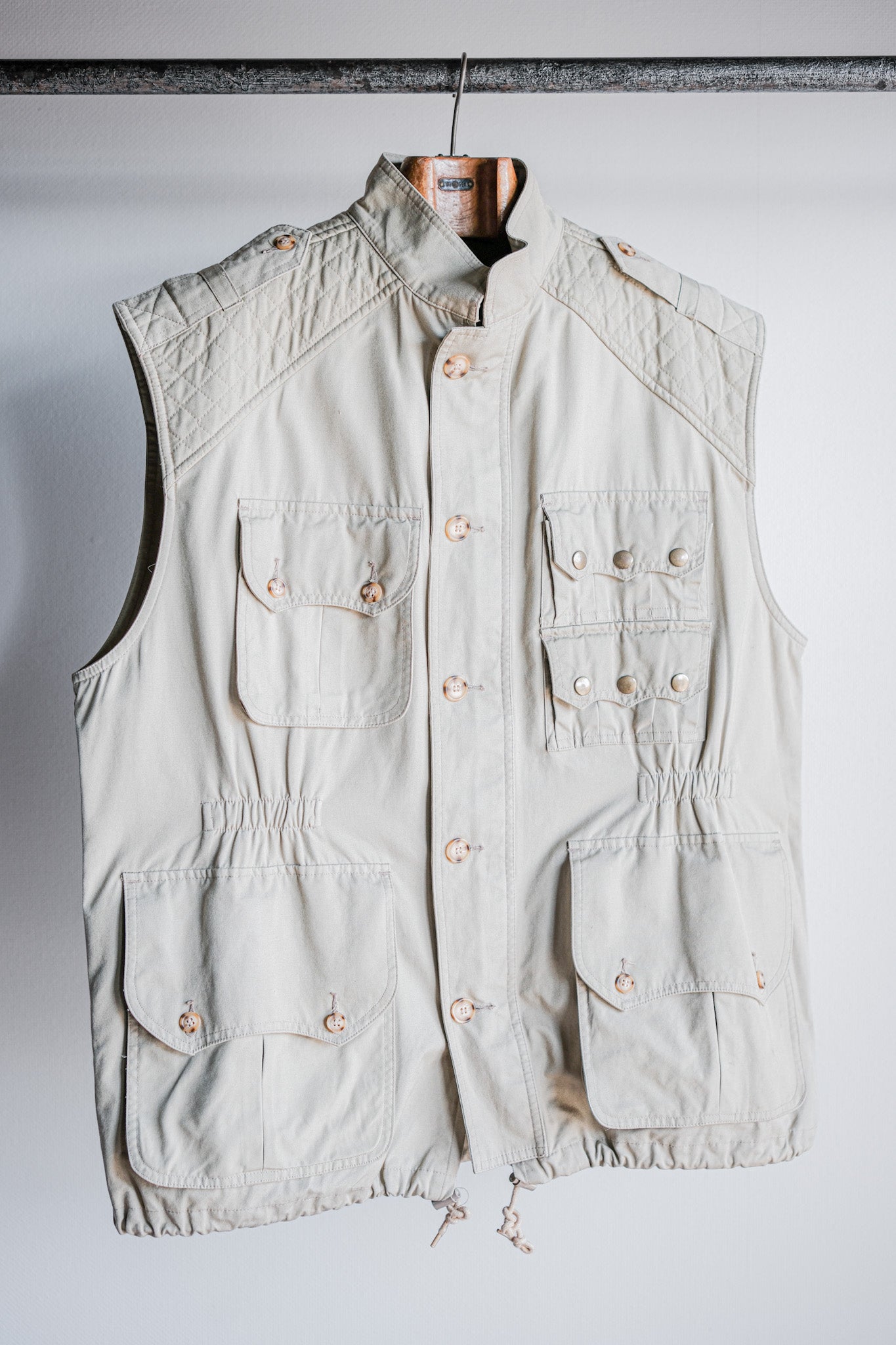 【~90's】Vintage Willis&Geiger Cotton Hunting Vest Size.L