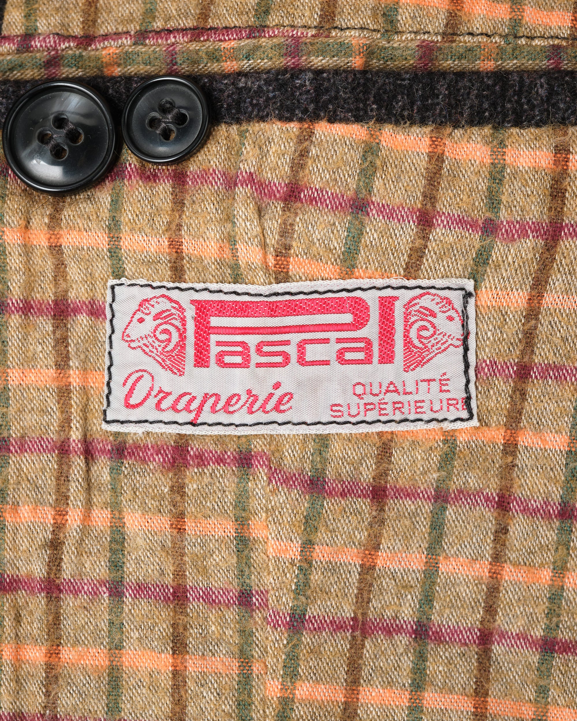 ［~60’s］French Vintage Wool Lapel Work Jacket "Pascal"