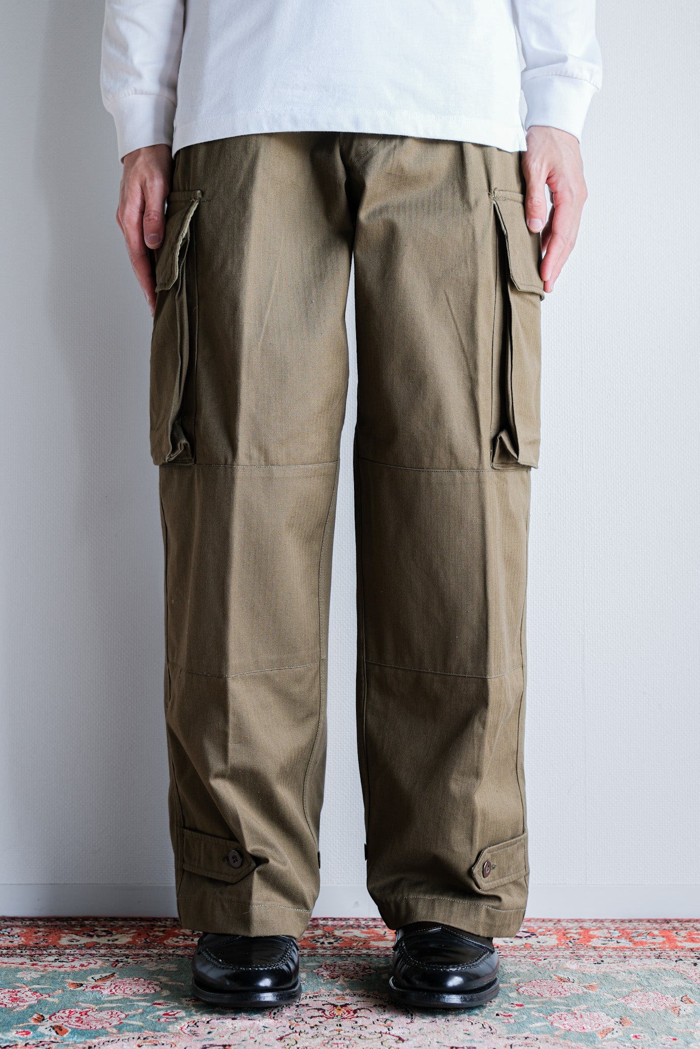 ［~60's］French Army M47 Field Trousers Size.23 "Dead Stock"