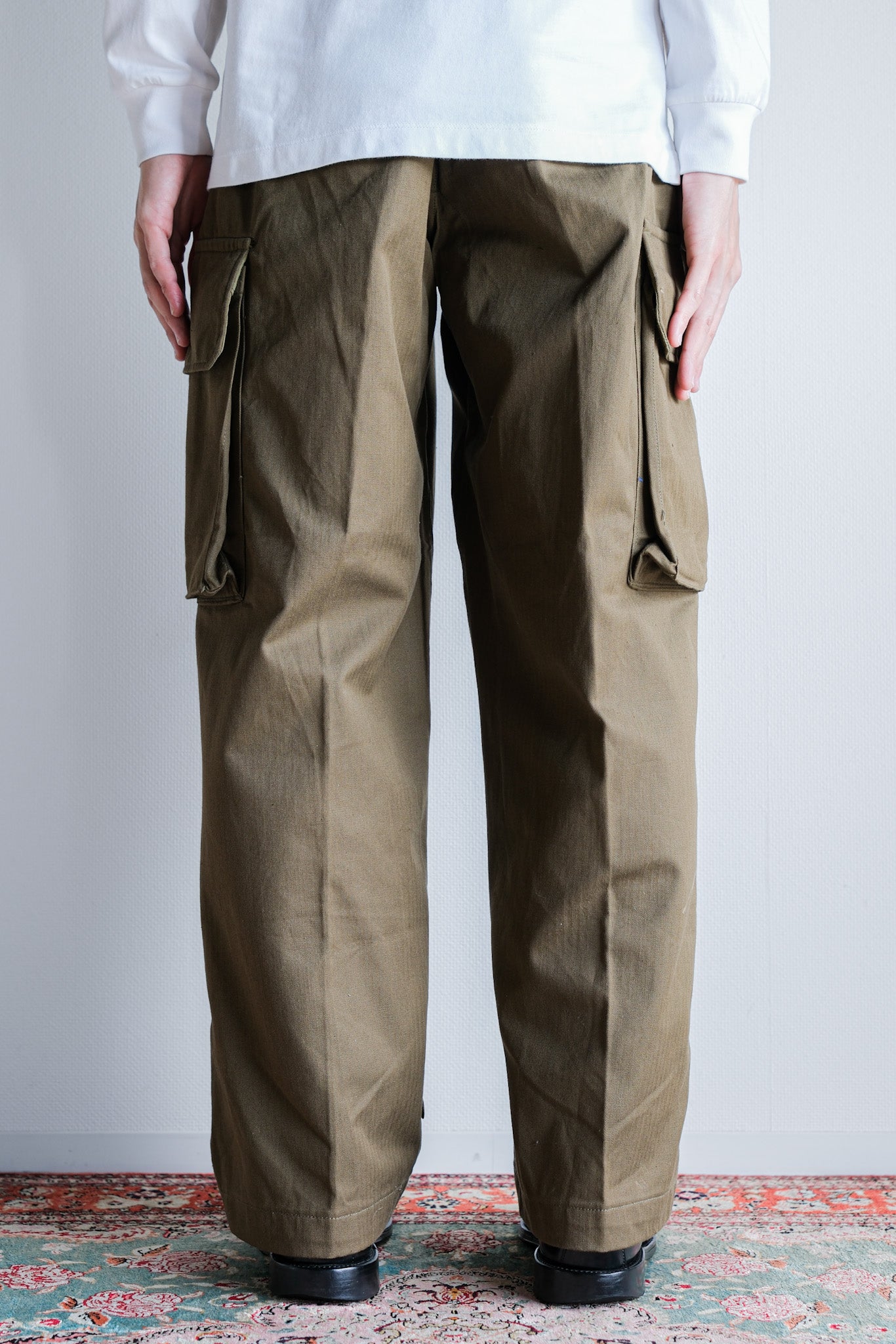 60's] French Army M47 Field Trousers Size.23 