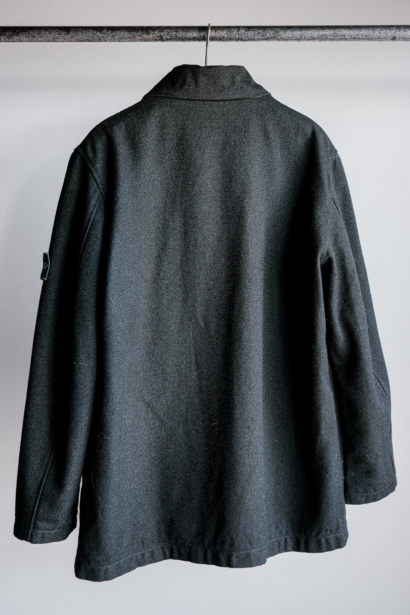 [98AW] Old Stone Island Nylon Jacket Size.l ​​"Green Edge"