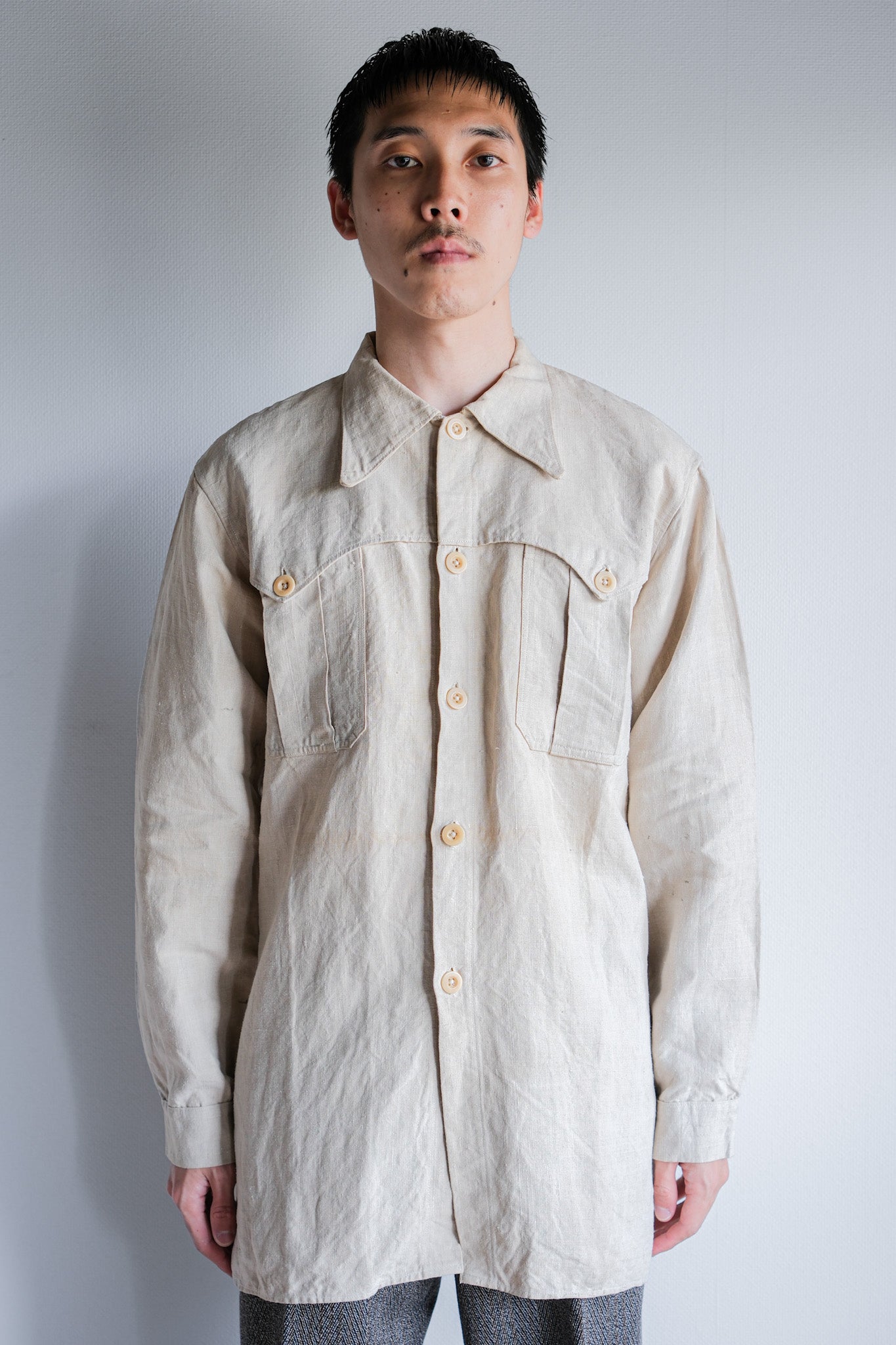 【~40's】WWⅡ Spanish Army Linen Jacket