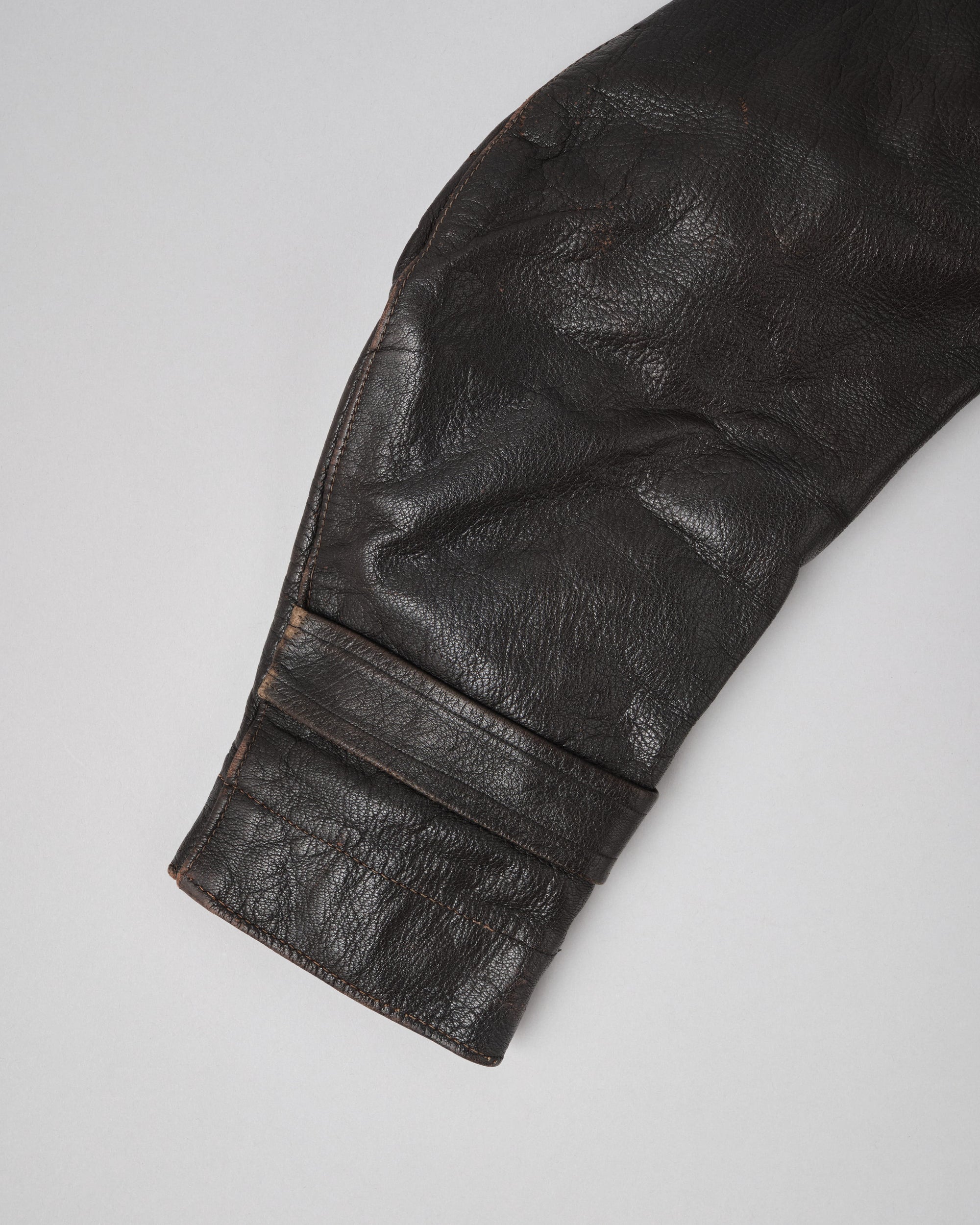 ［~40’s］WWII German Air Force Elite Jet Fighter Winter Leather Flight Jacket "Luftwaffe"