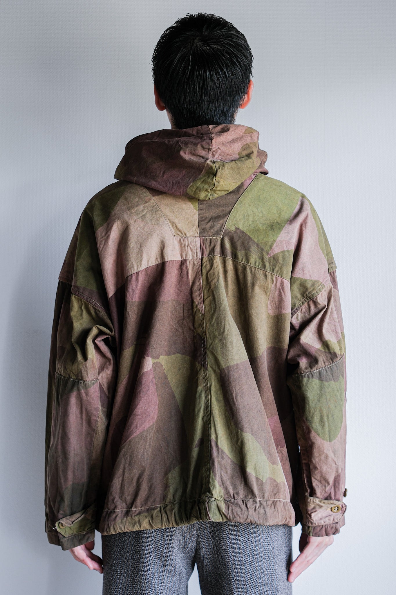 [~ 40's] WWⅱกองทัพอังกฤษอำพรางขนาด smock windproof ขนาด 2 "SAS"