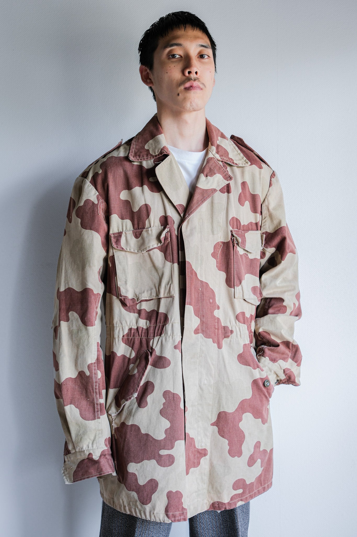 [~ 40's] WWⅡ National Republican Army San Marco Camouflage Field Jacket "RSI"