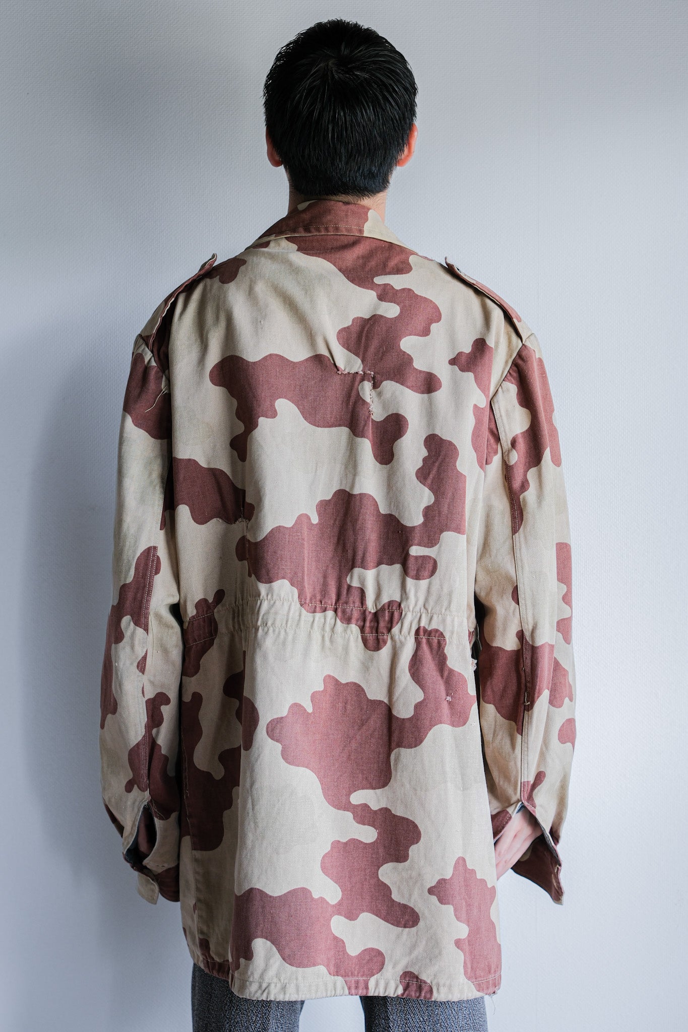 [~ 40's] WWⅡ National Republican Army San Marco Camouflage Field Jacket "RSI"