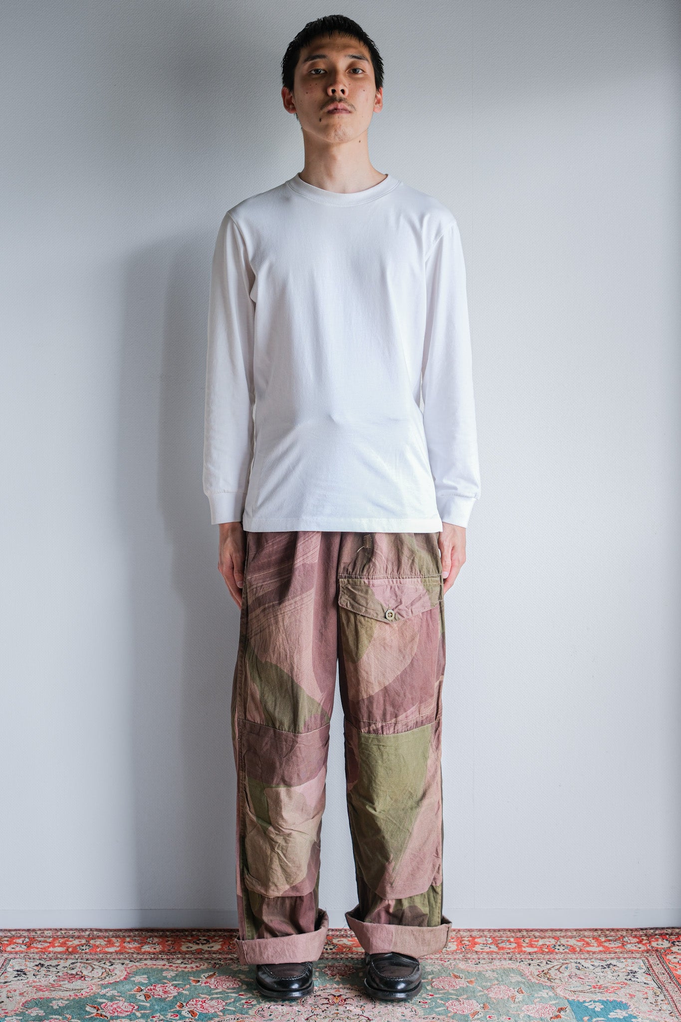 ［~40's］WWⅡ British Army Camouflage Windproof Trousers "SAS"