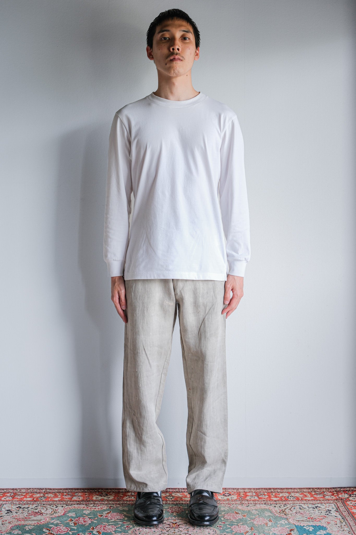 ［~40's］WWⅡ German Army Drillich HBT Linen Trousers "Wehrmacht"