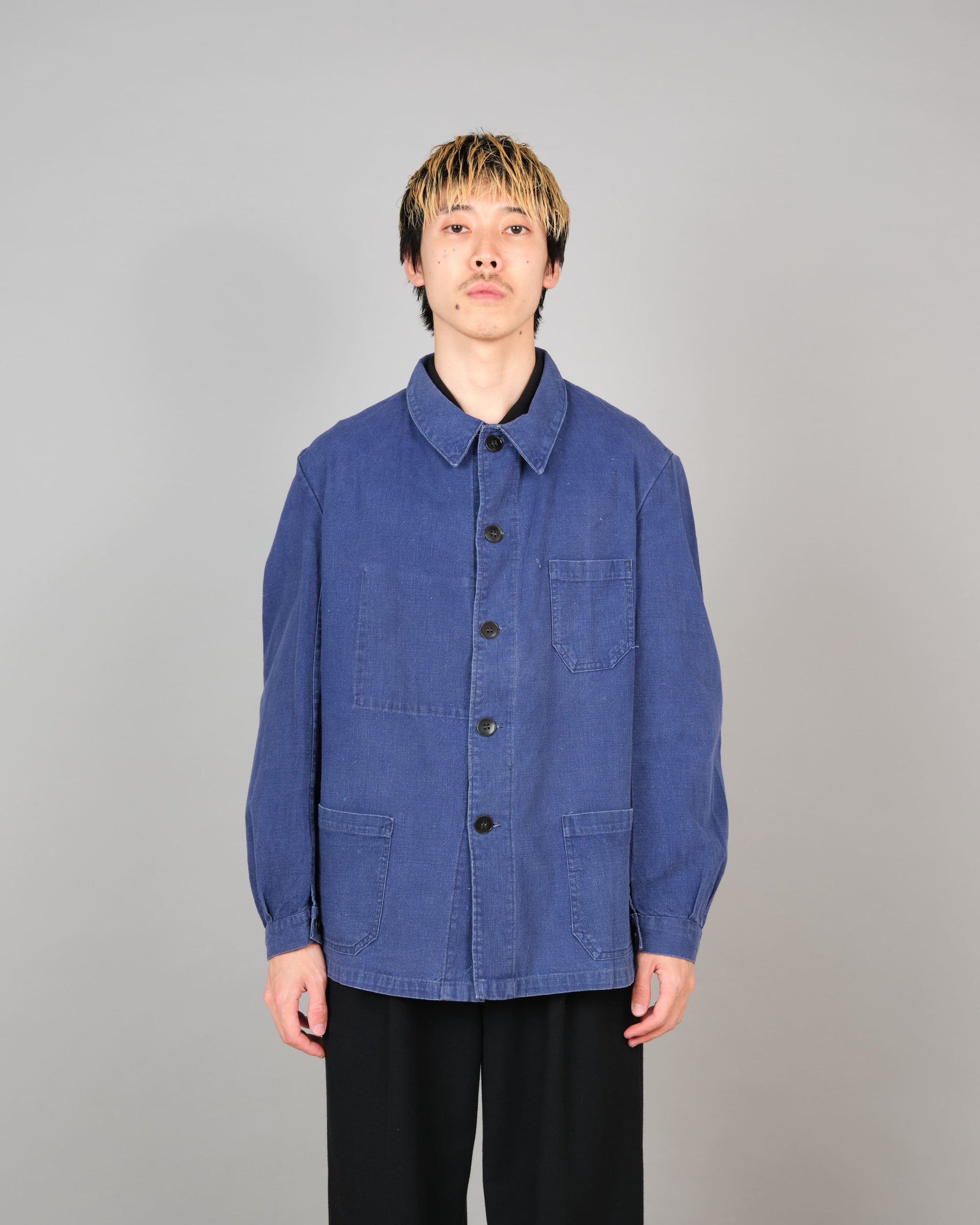 ［~50’s］French Vintage Deep Blue Metis Work Jacket