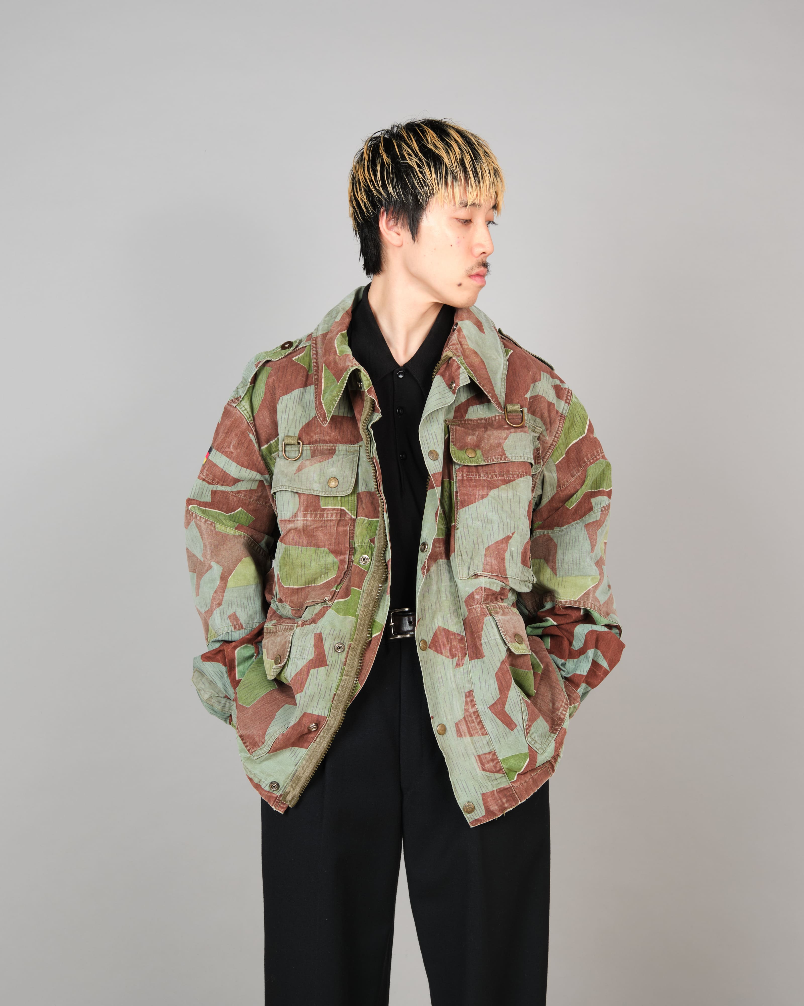 [~50's] German Army Splinter Camouflage Paratrooper Jacket "Bundeswehr"