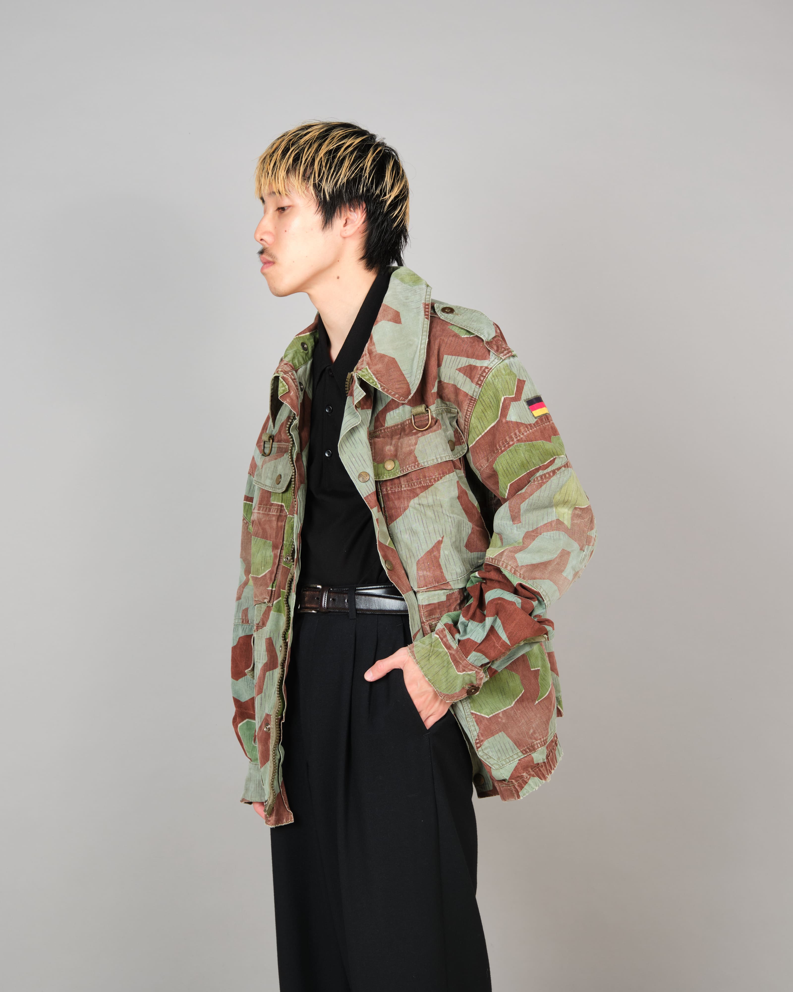 [~50's] German Army Splinter Camouflage Paratrooper Jacket "Bundeswehr"