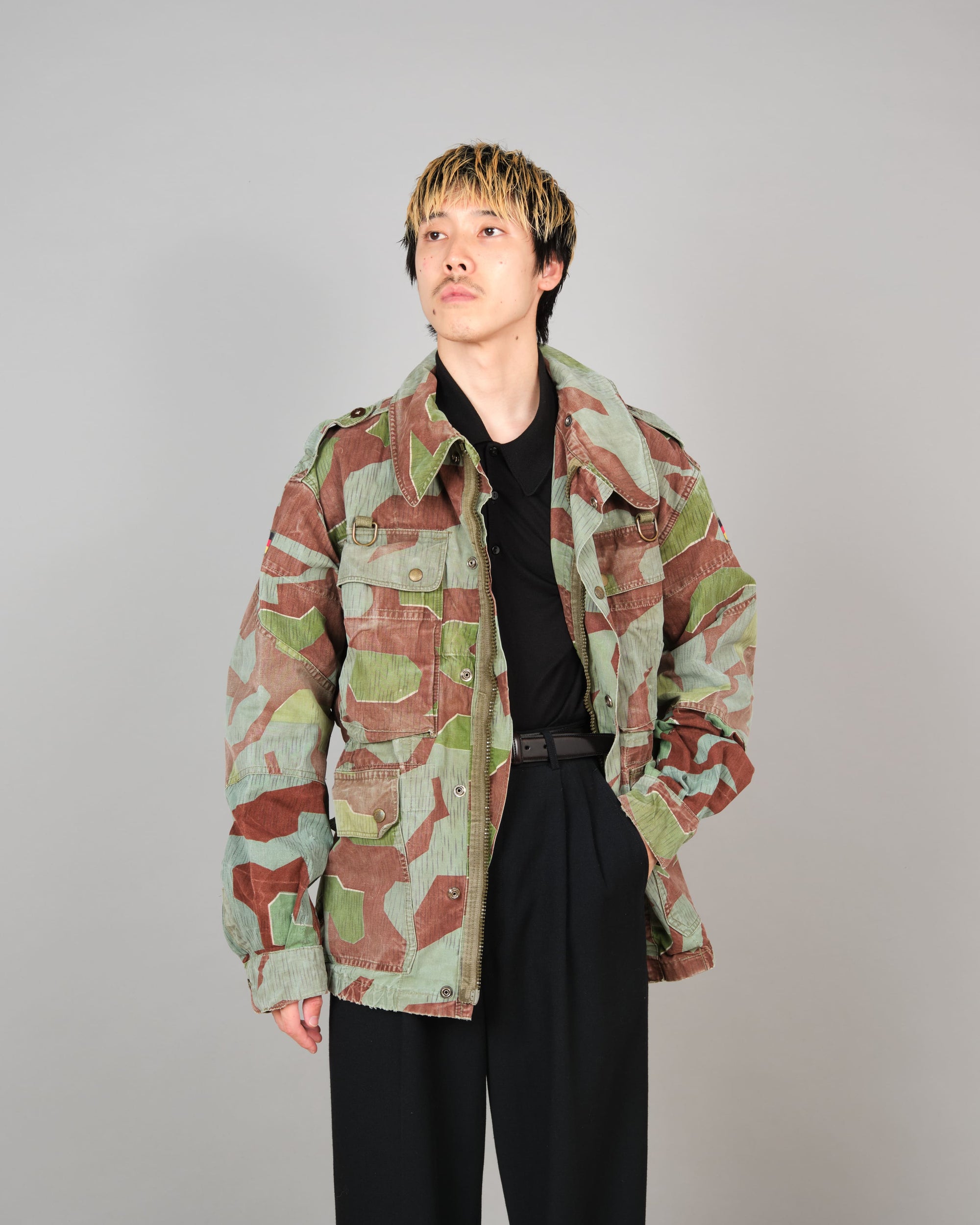 ［~50’s］German Army Splinter Camouflage Paratrooper Jacket "Bundeswehr"