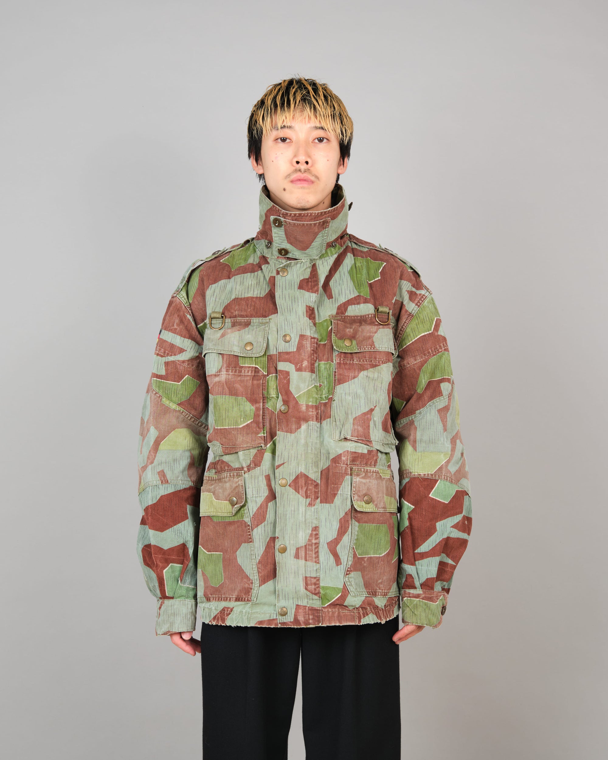 ［~50’s］German Army Splinter Camouflage Paratrooper Jacket "Bundeswehr"