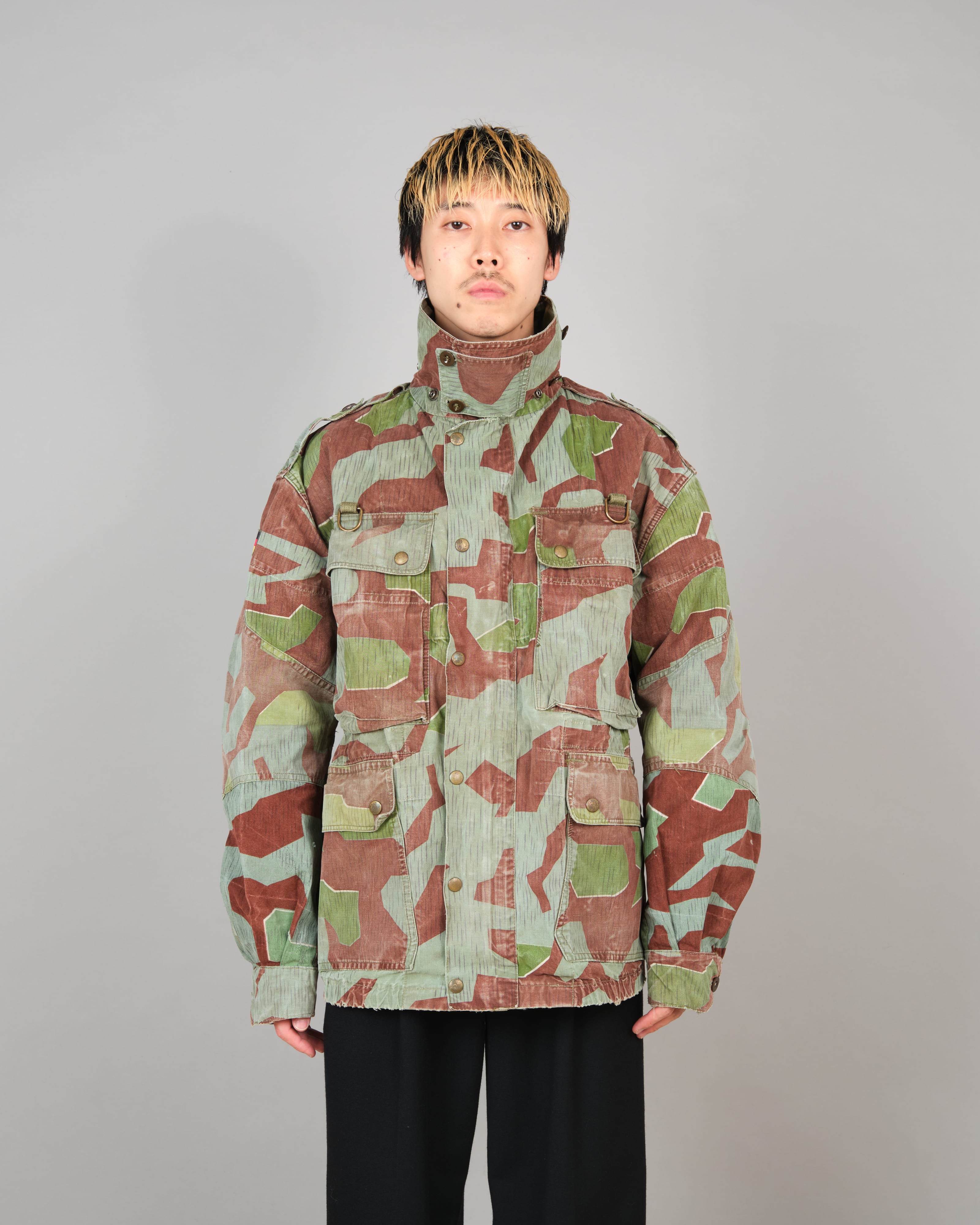 [~50's] German Army Splinter Camouflage Paratrooper Jacket "Bundeswehr"