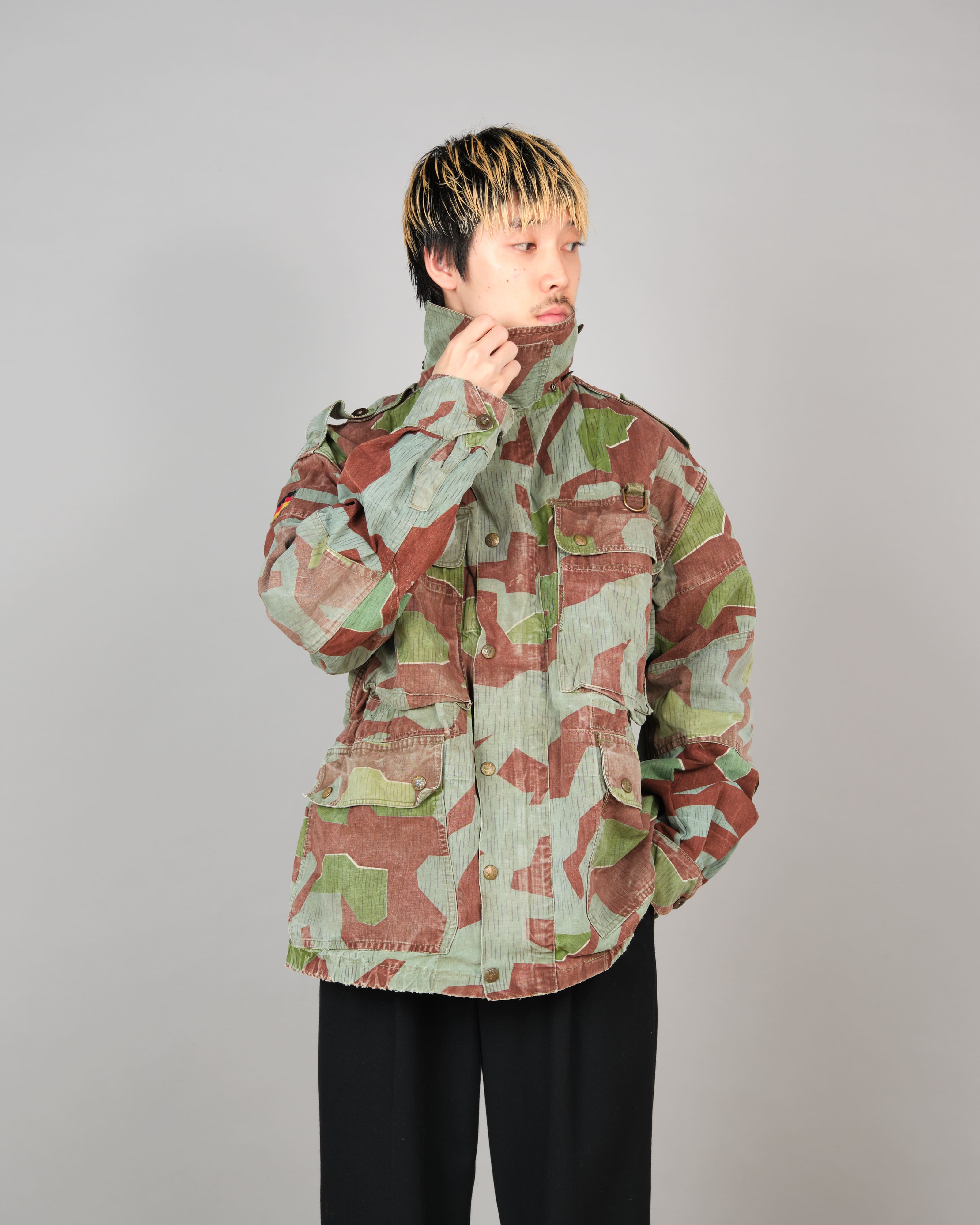 [~50's] German Army Splinter Camouflage Paratrooper Jacket "Bundeswehr"