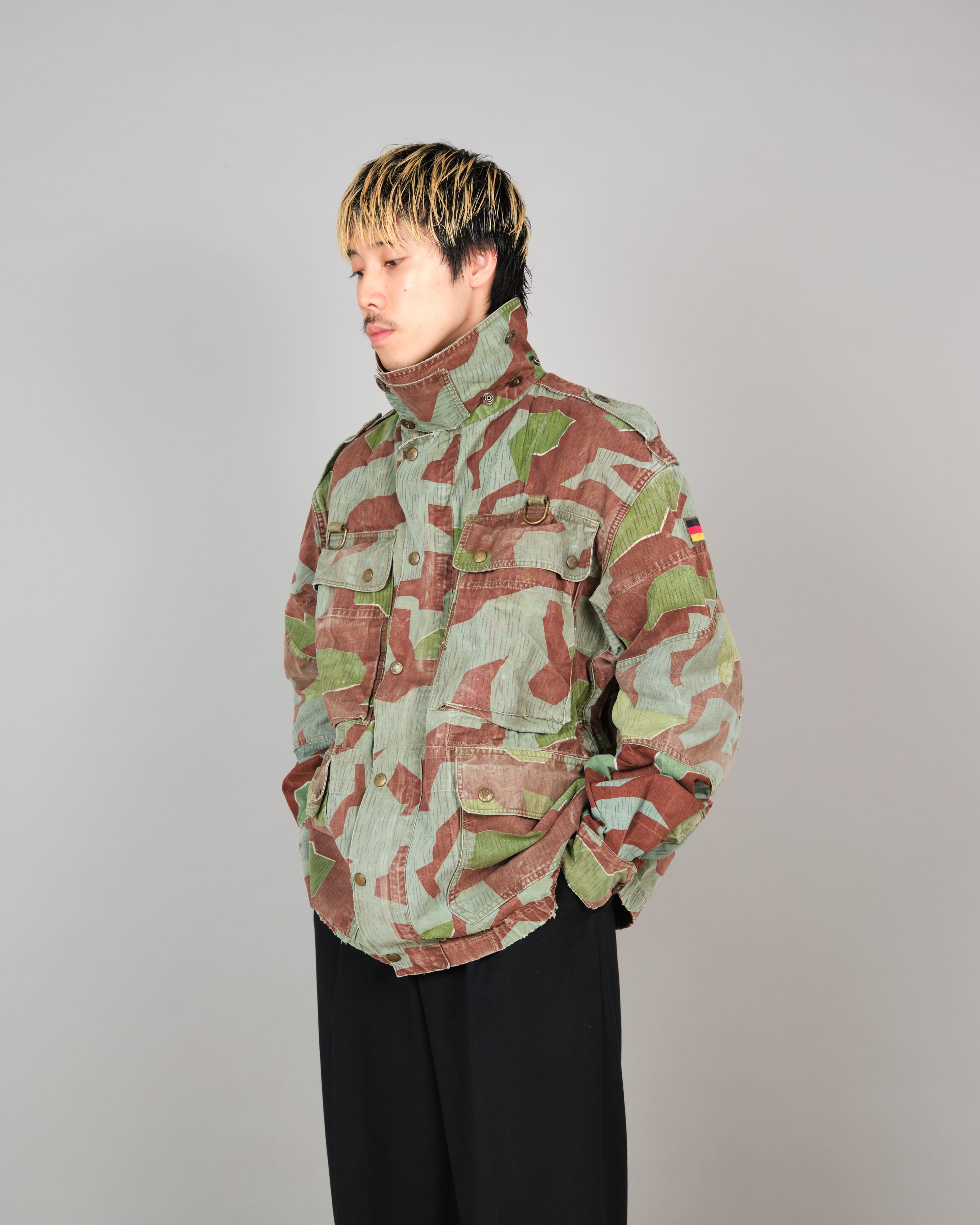 [~50's] German Army Splinter Camouflage Paratrooper Jacket "Bundeswehr"