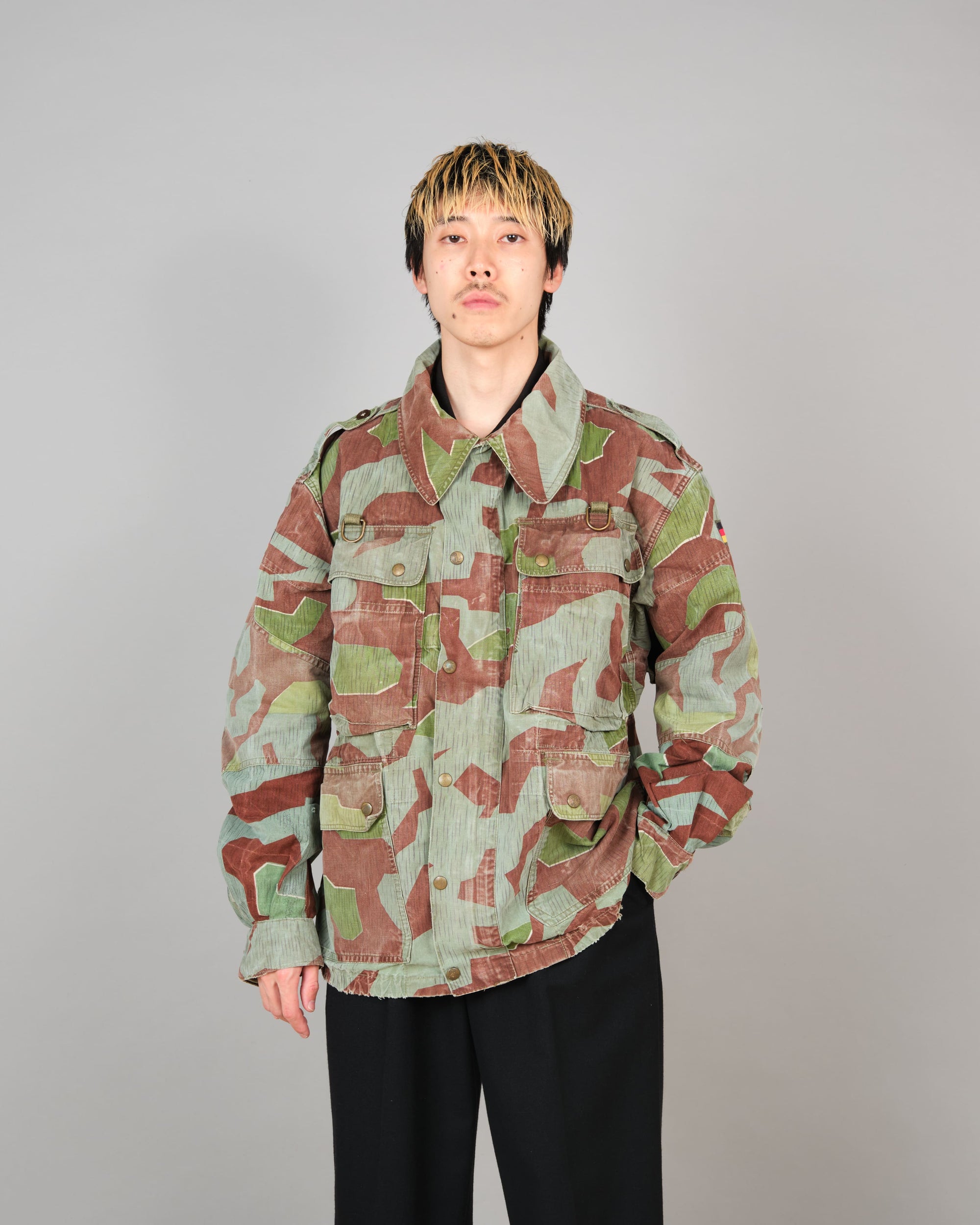 ［~50’s］German Army Splinter Camouflage Paratrooper Jacket "Bundeswehr"