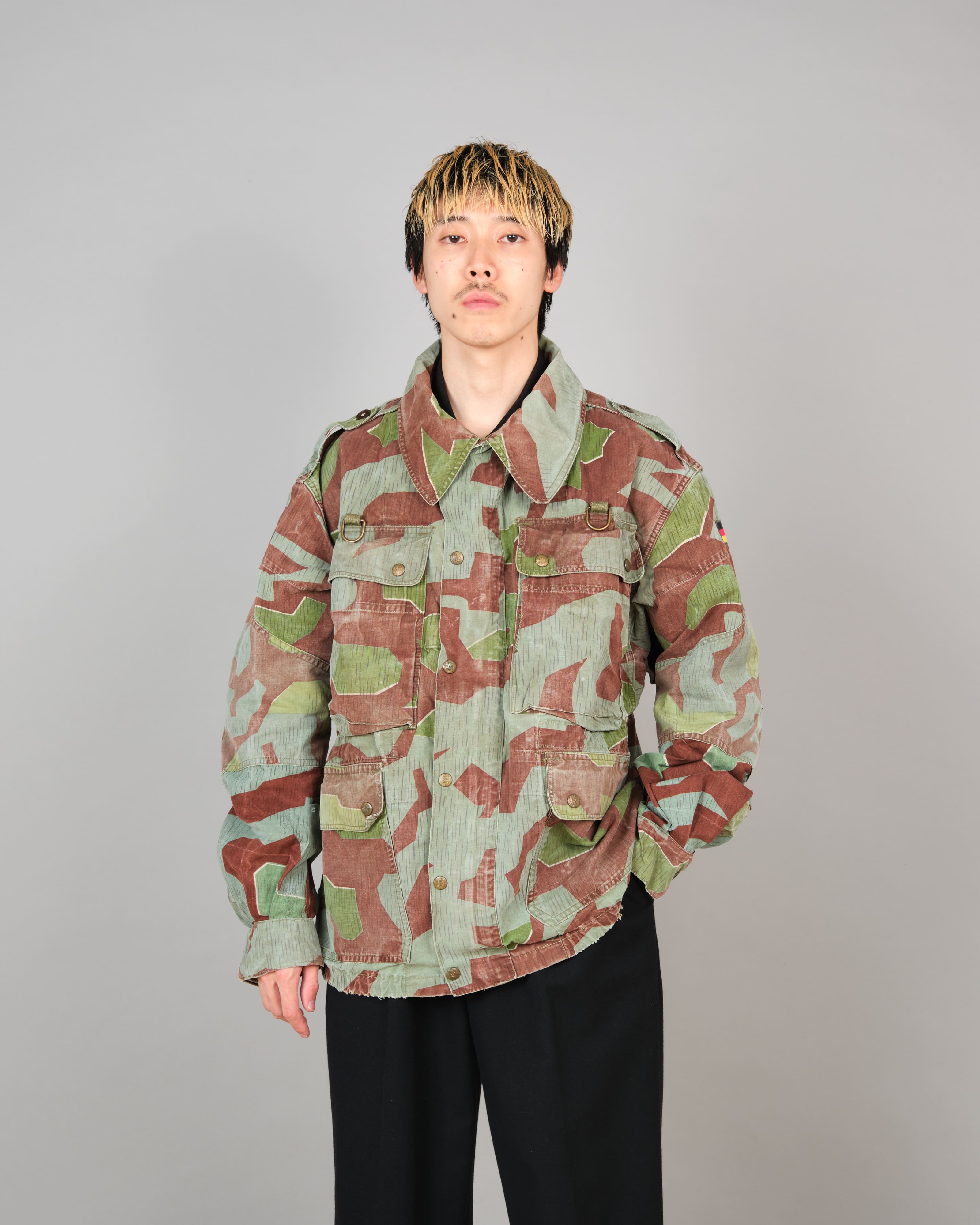 [~50's] German Army Splinter Camouflage Paratrooper Jacket "Bundeswehr"