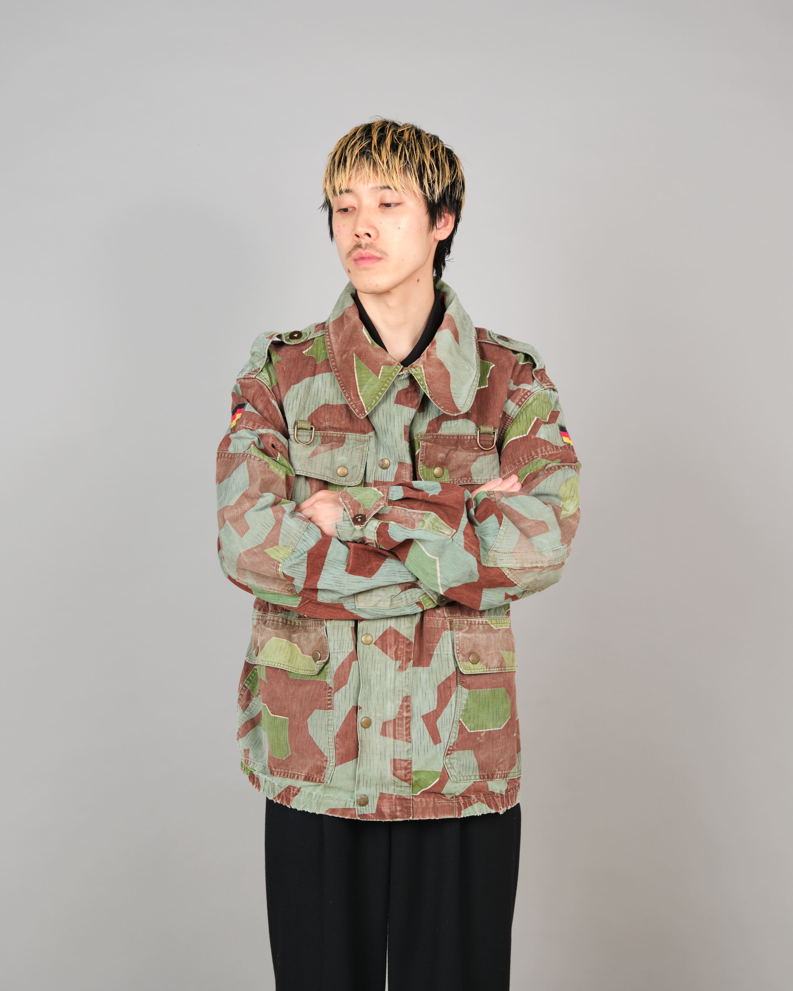 [~50's] German Army Splinter Camouflage Paratrooper Jacket "Bundeswehr"