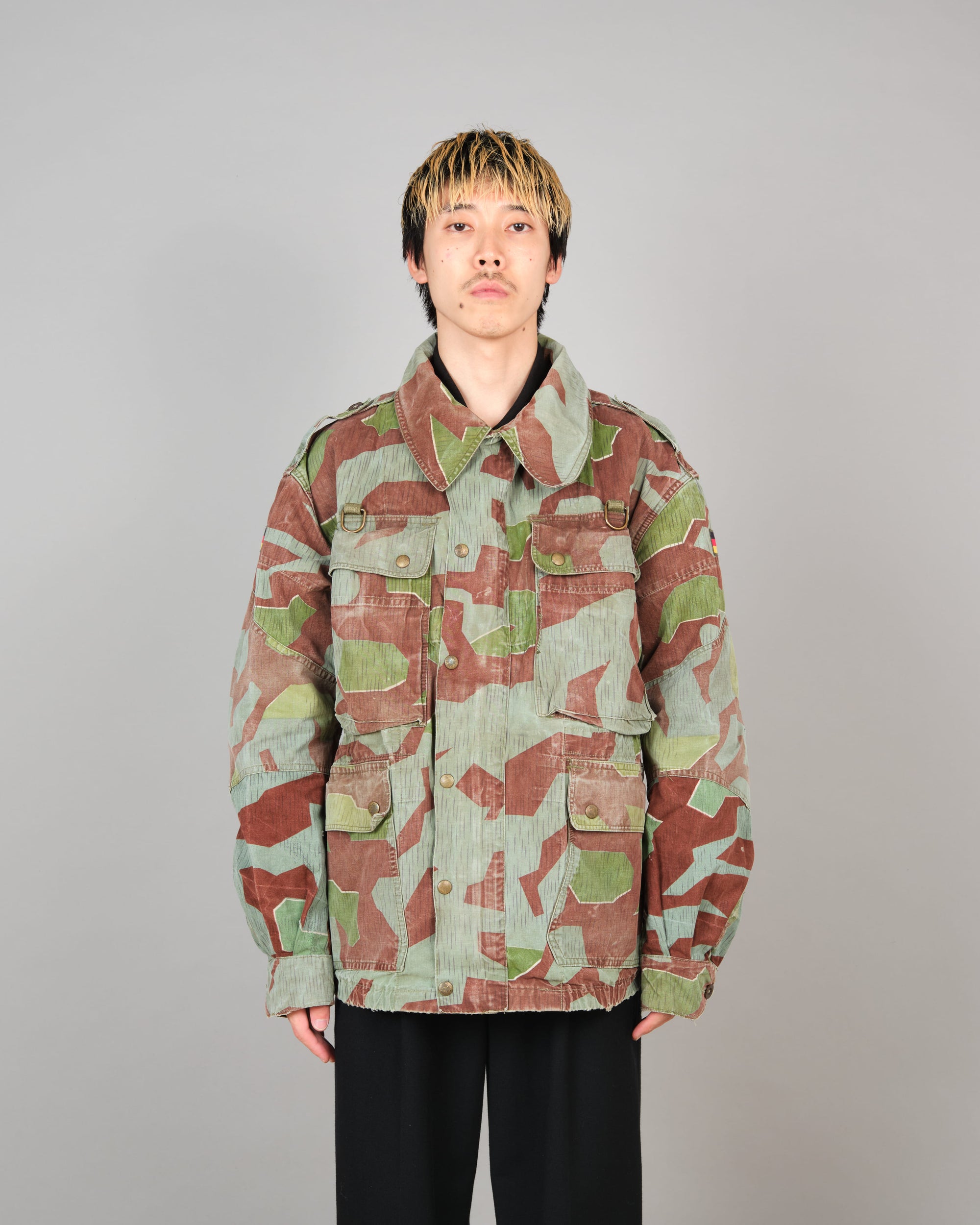 ［~50’s］German Army Splinter Camouflage Paratrooper Jacket "Bundeswehr"