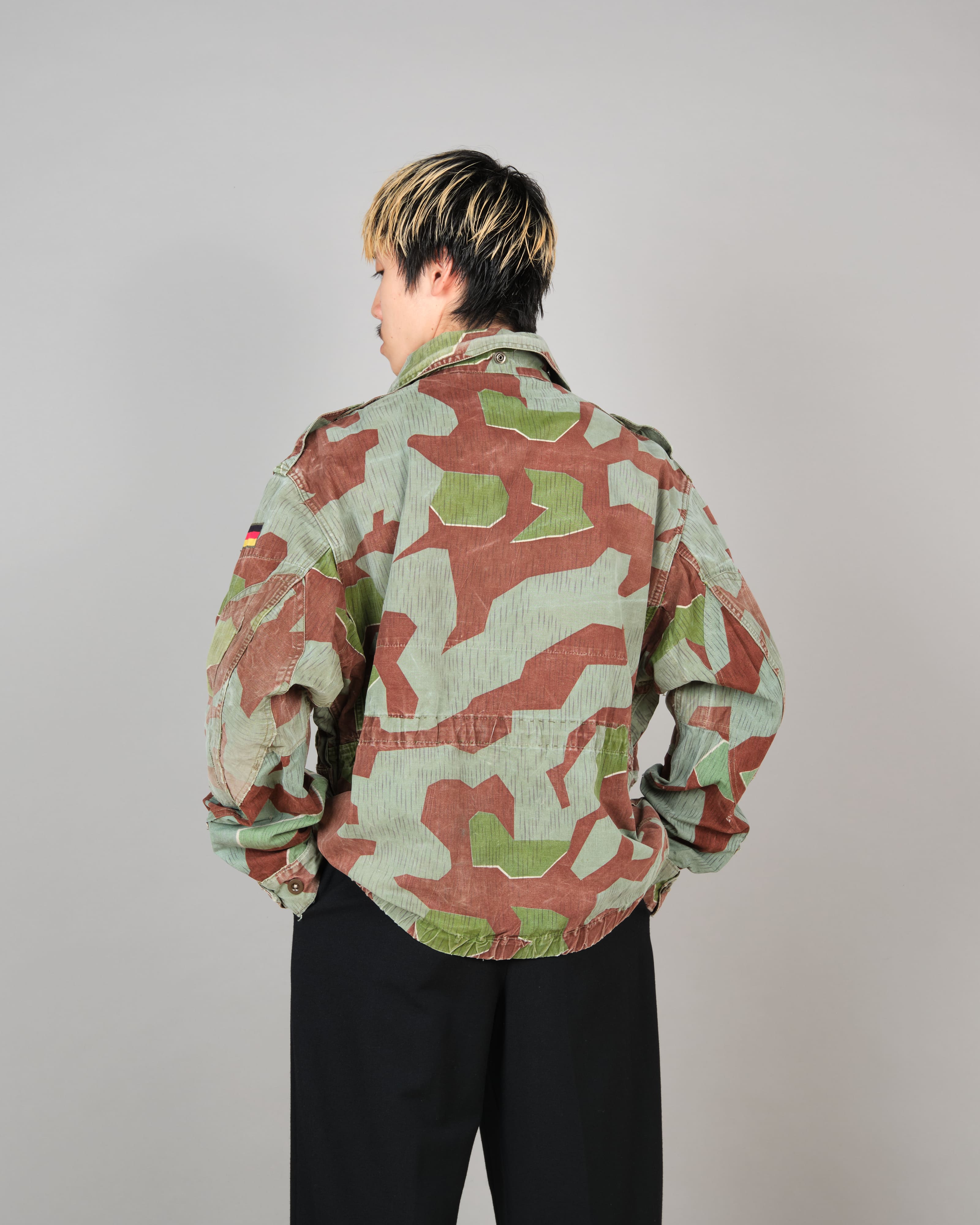[~50's] German Army Splinter Camouflage Paratrooper Jacket "Bundeswehr"
