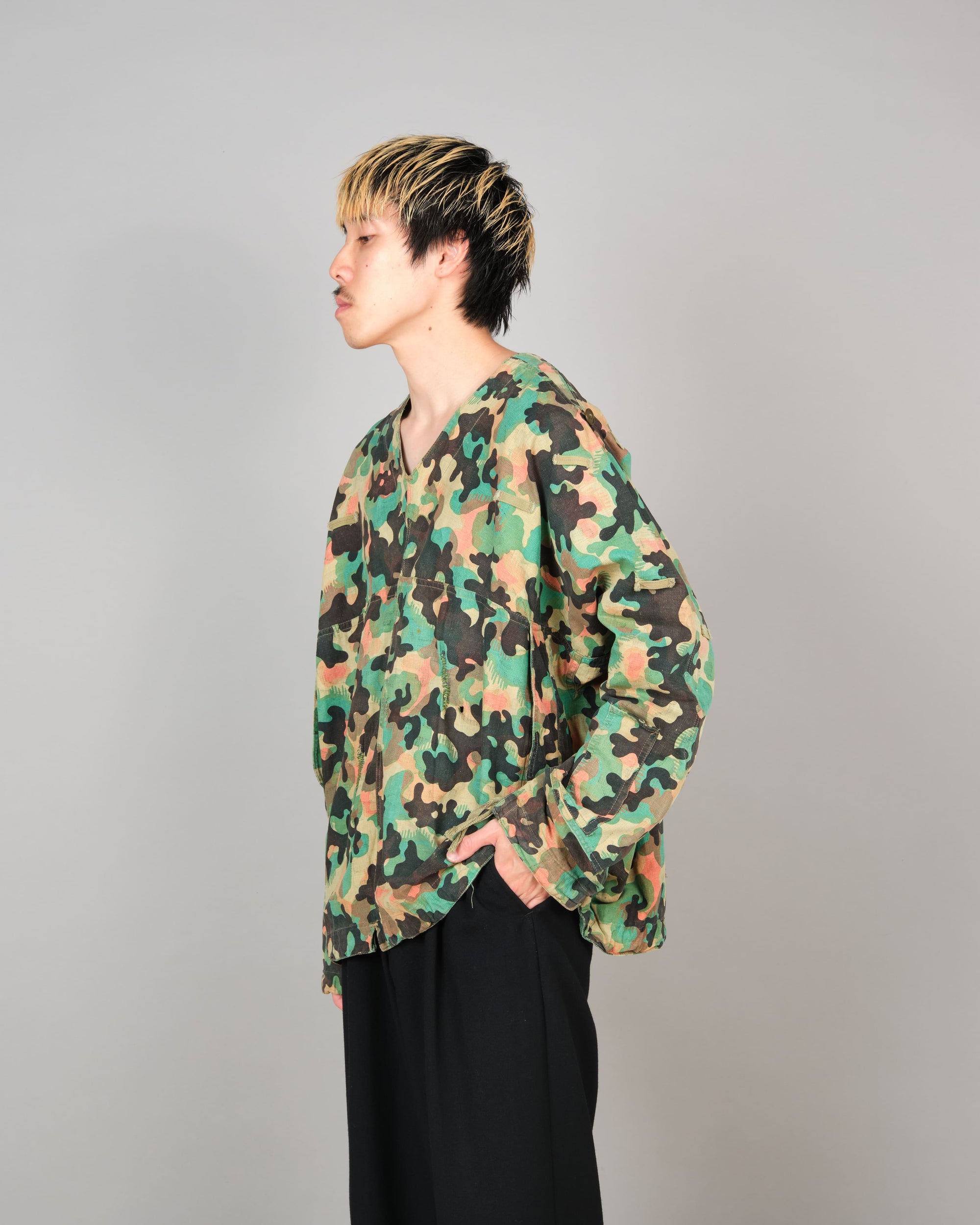 【~50’s】Czechoslovakian Army Dubaky Camouflage Reversible Smock "Modified"