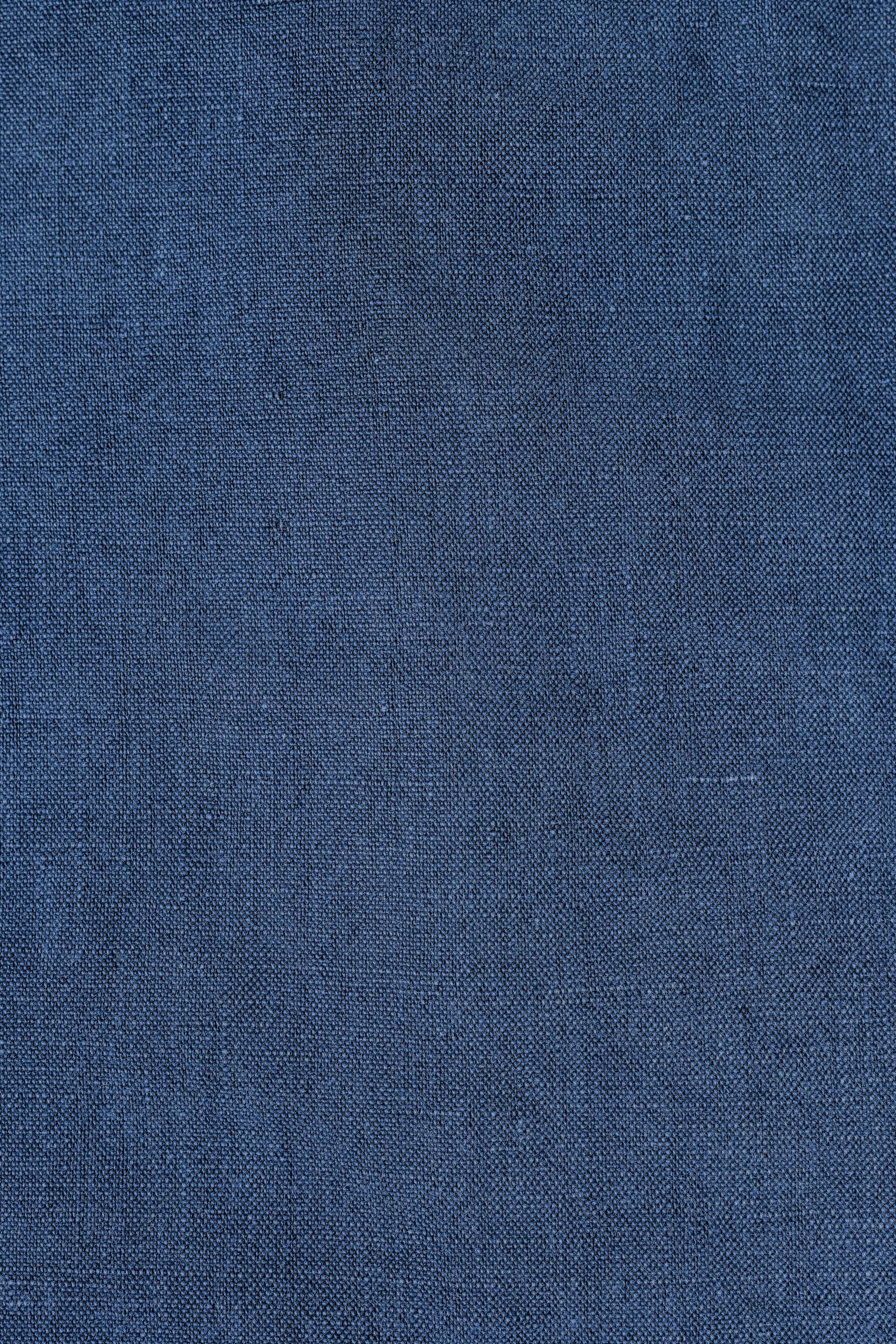 【~30’s】French Vintage Indigo Linen 4 Pockets Lapel Work Jacket