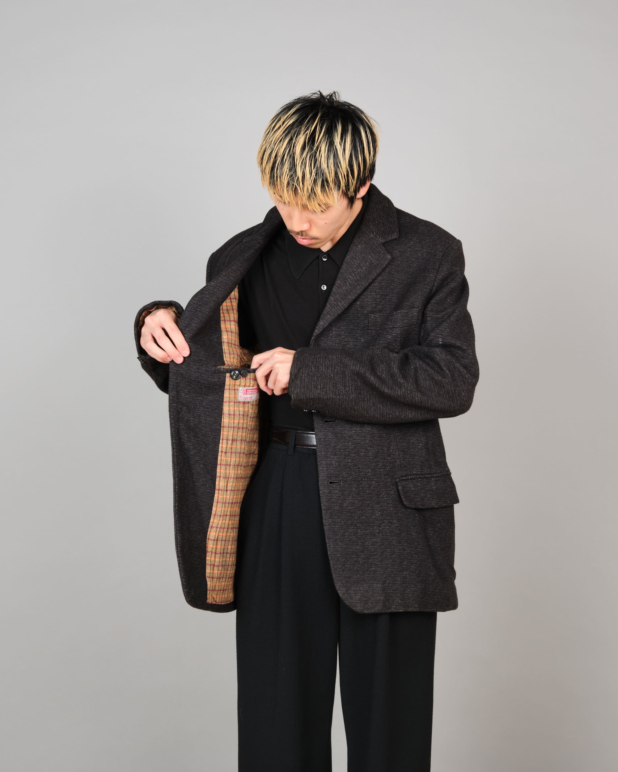 ［~60’s］French Vintage Wool Lapel Work Jacket "Pascal"