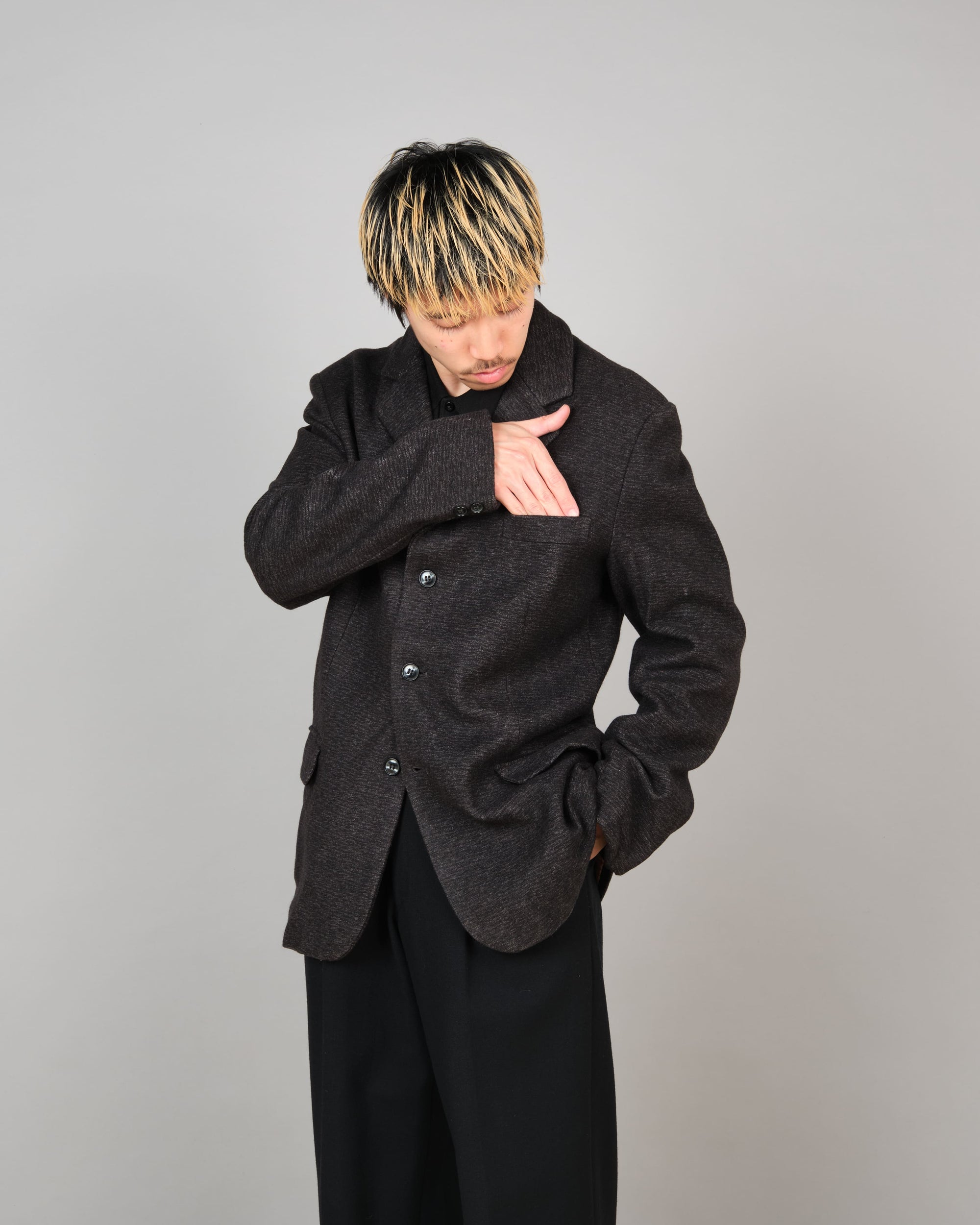 ［~60’s］French Vintage Wool Lapel Work Jacket "Pascal"